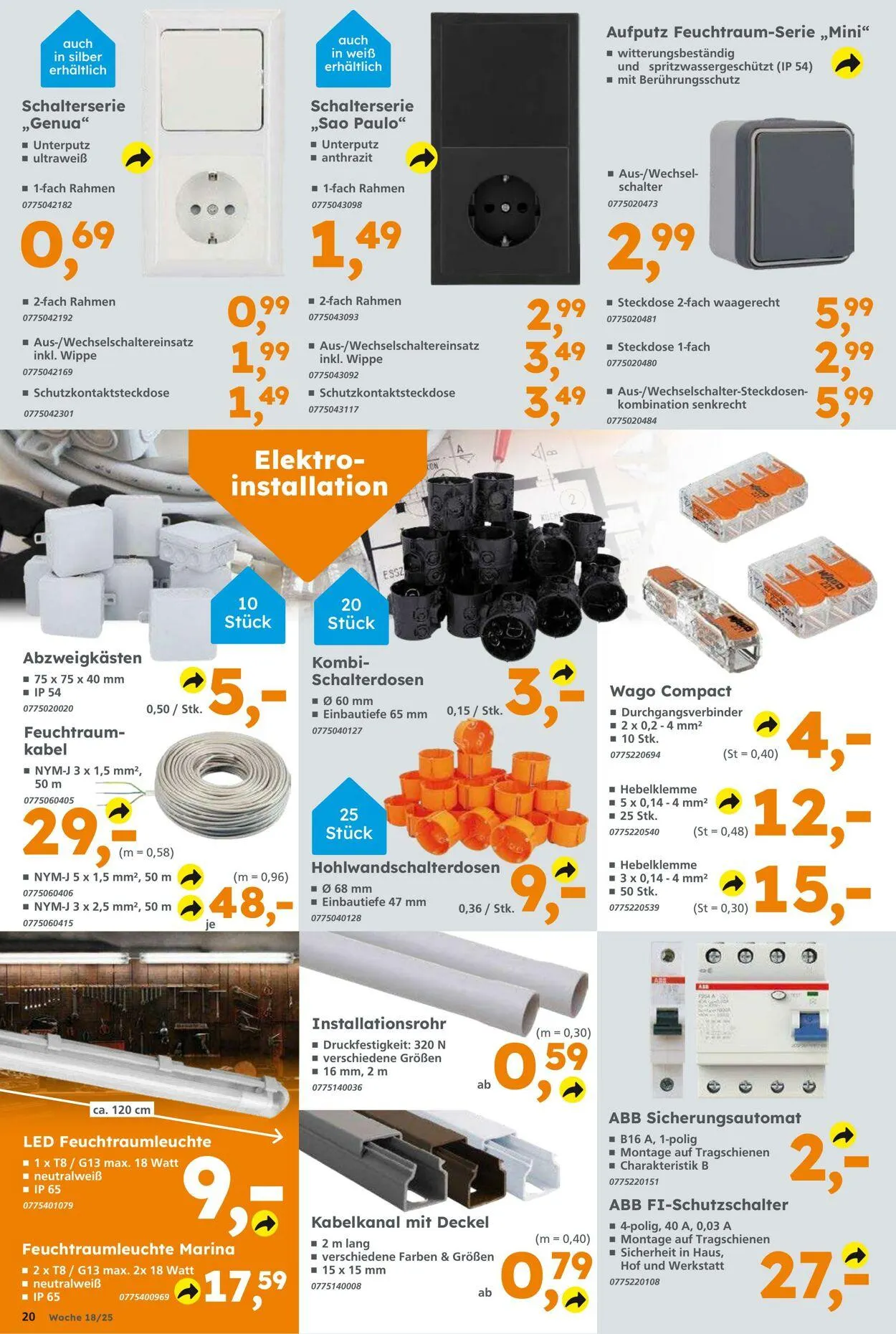 Globus Baumarkt Aktueller Prospekt von 27. April bis 3. Mai 2025 - Prospekt seite 20