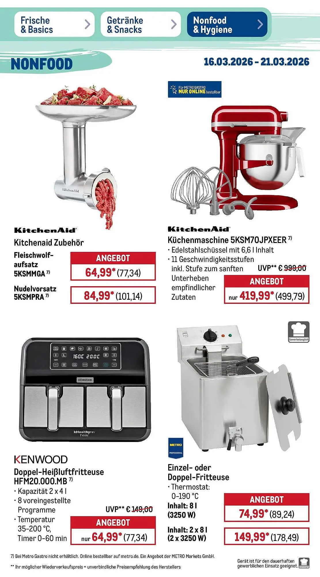 METRO Prospekt von 15. März bis 21. März 2026 - Prospekt seite 47