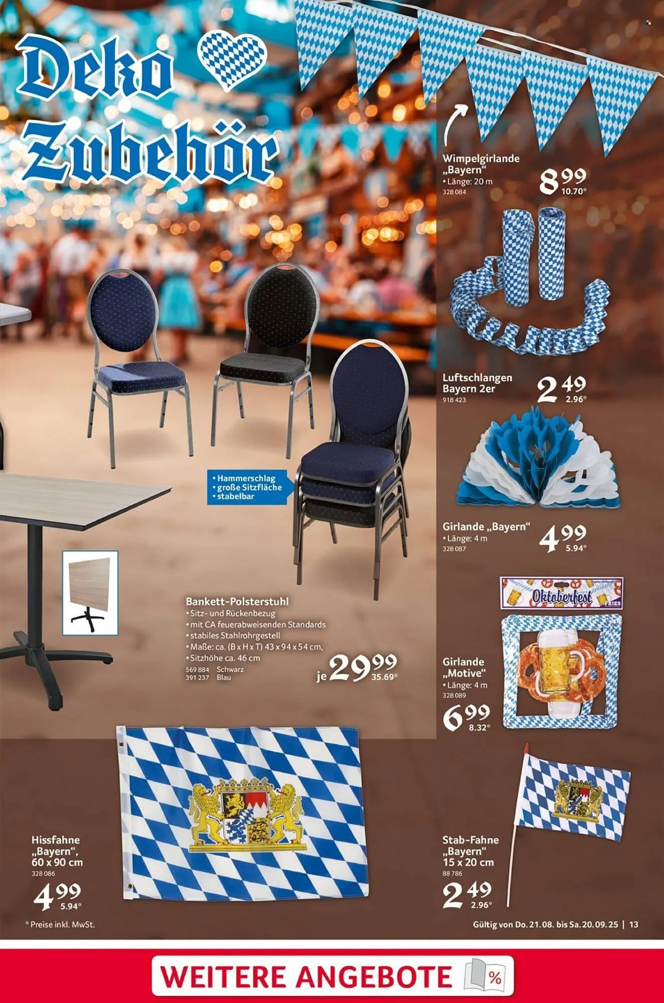 Selgros Prospekt von 21. August bis 20. September 2025 - Prospekt seite 13