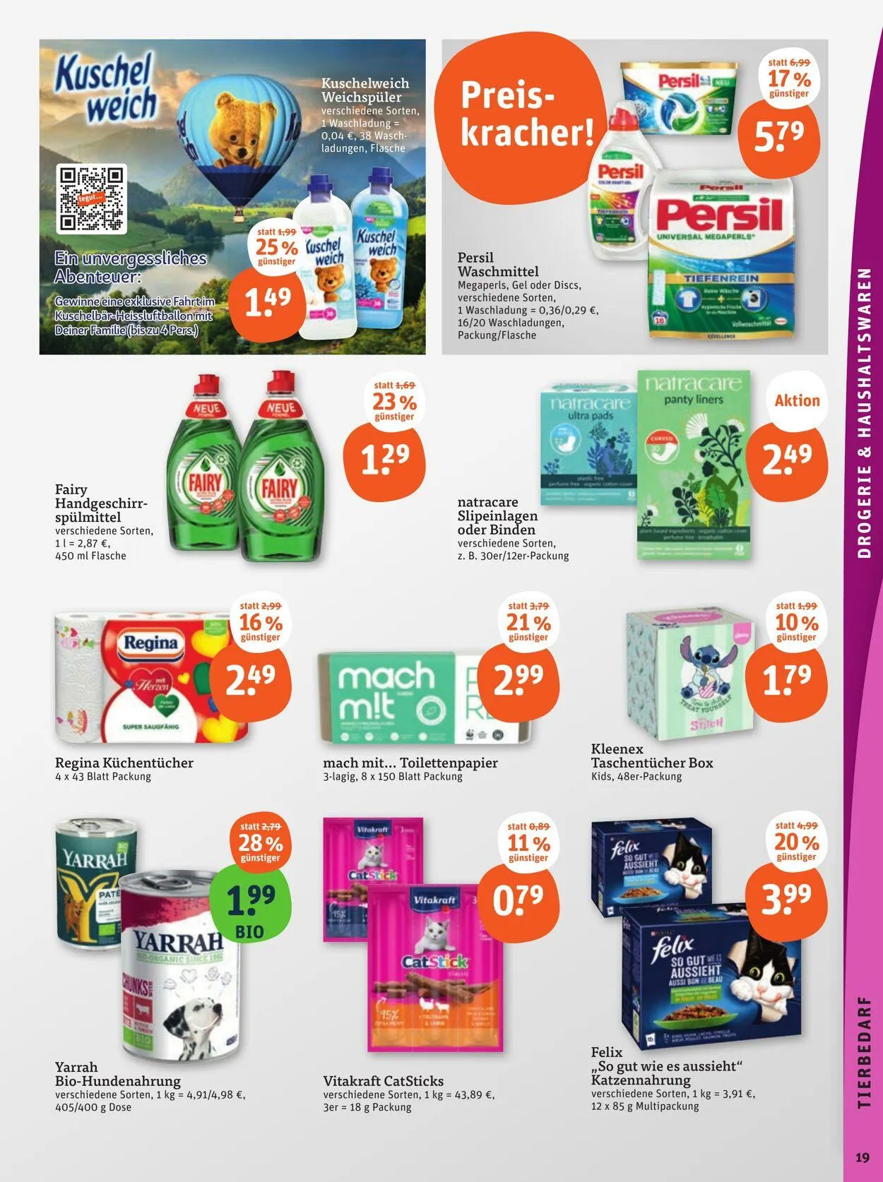 Tegut Aktueller Prospekt von 14. Juli bis 20. Juli 2025 - Prospekt seite 21