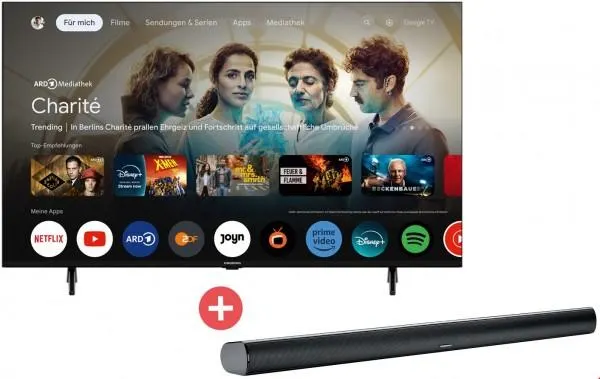 Grundig 43GUB6400 108 cm (43") LED-TV + Dein Geschenk: Grundig DSB 950 Soundbar