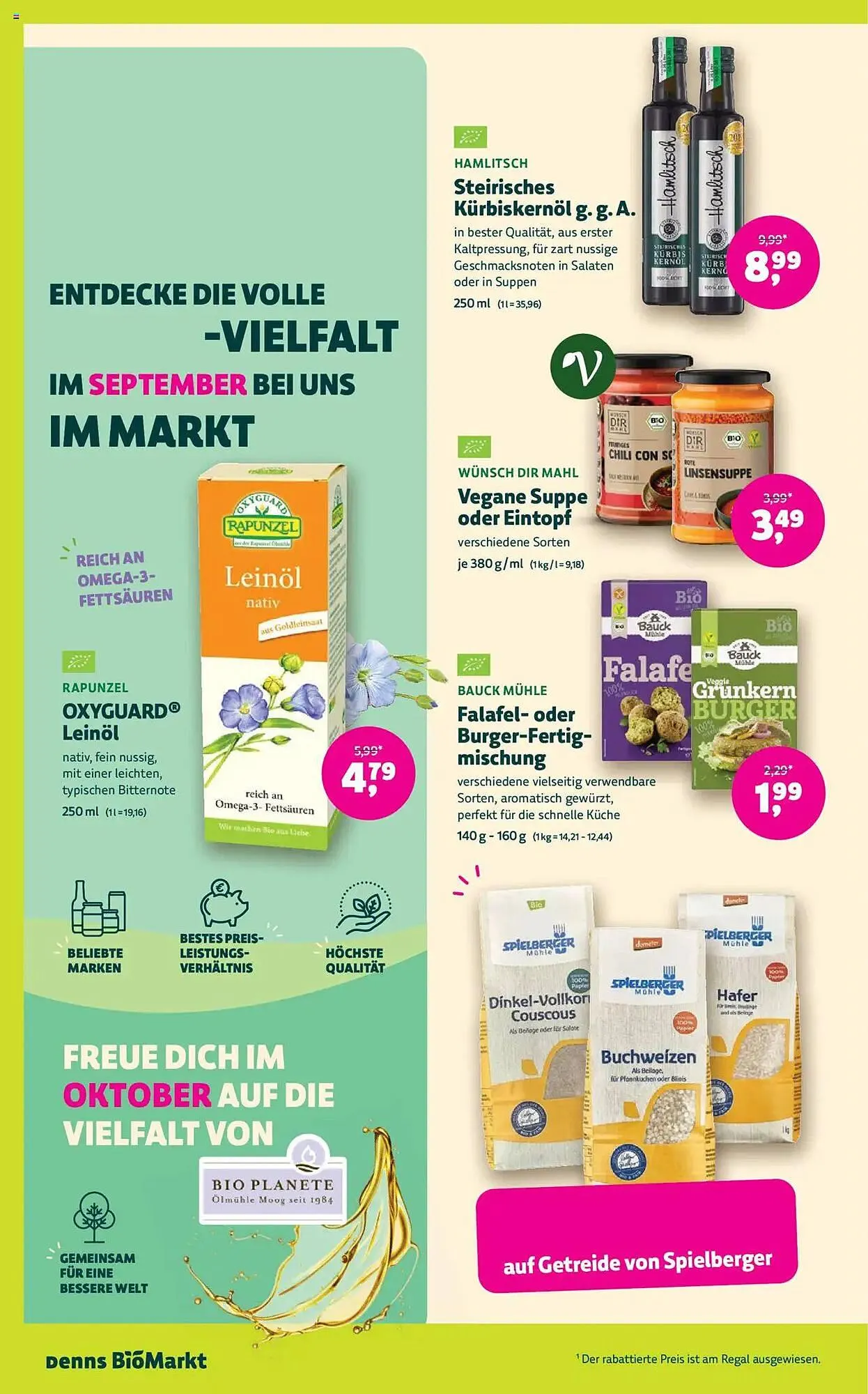 Biomarkt Prospekt von 24. September bis 7. Oktober 2025 - Prospekt seite 8