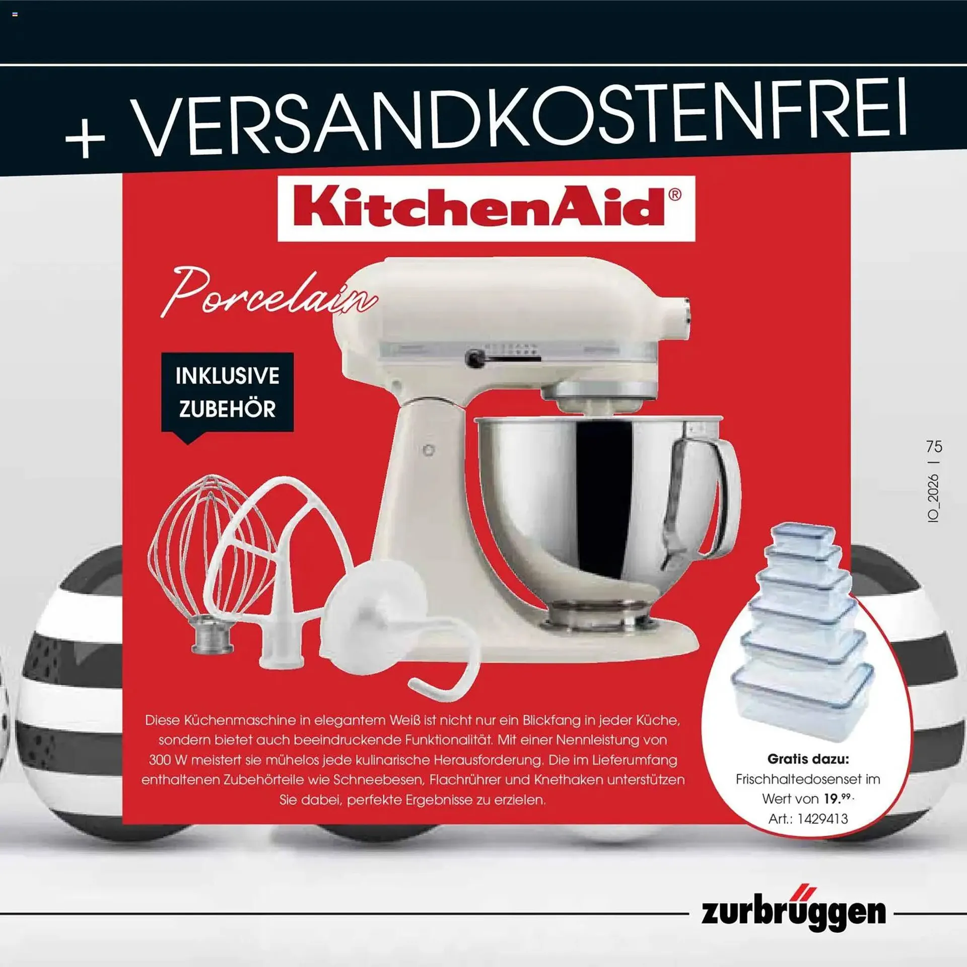 Zurbrüggen Prospekt von 23. März bis 11. April 2026 - Prospekt seite 75