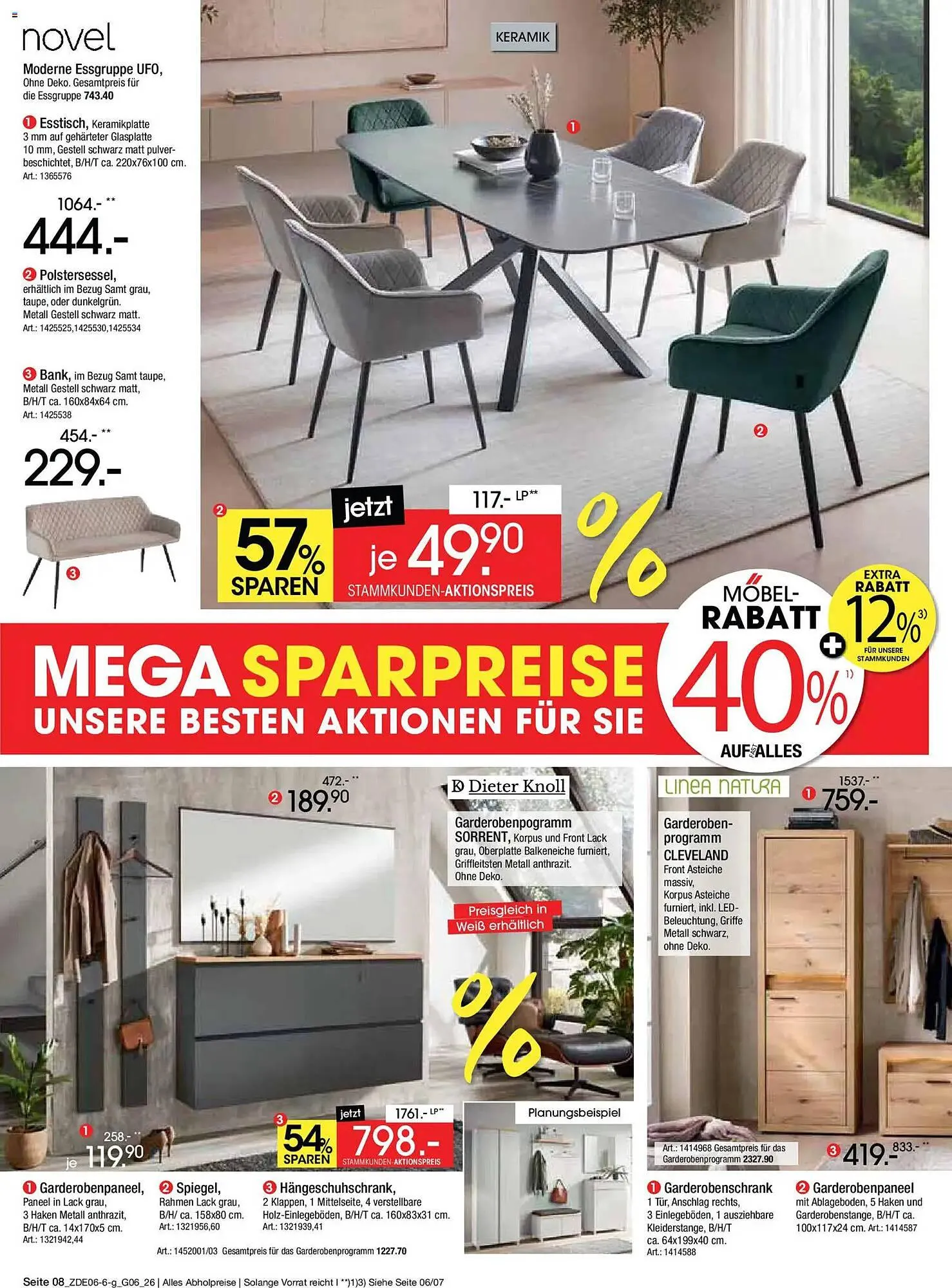 Zurbrüggen Prospekt von 8. Juni bis 20. Juni 2026 - Prospekt seite 8