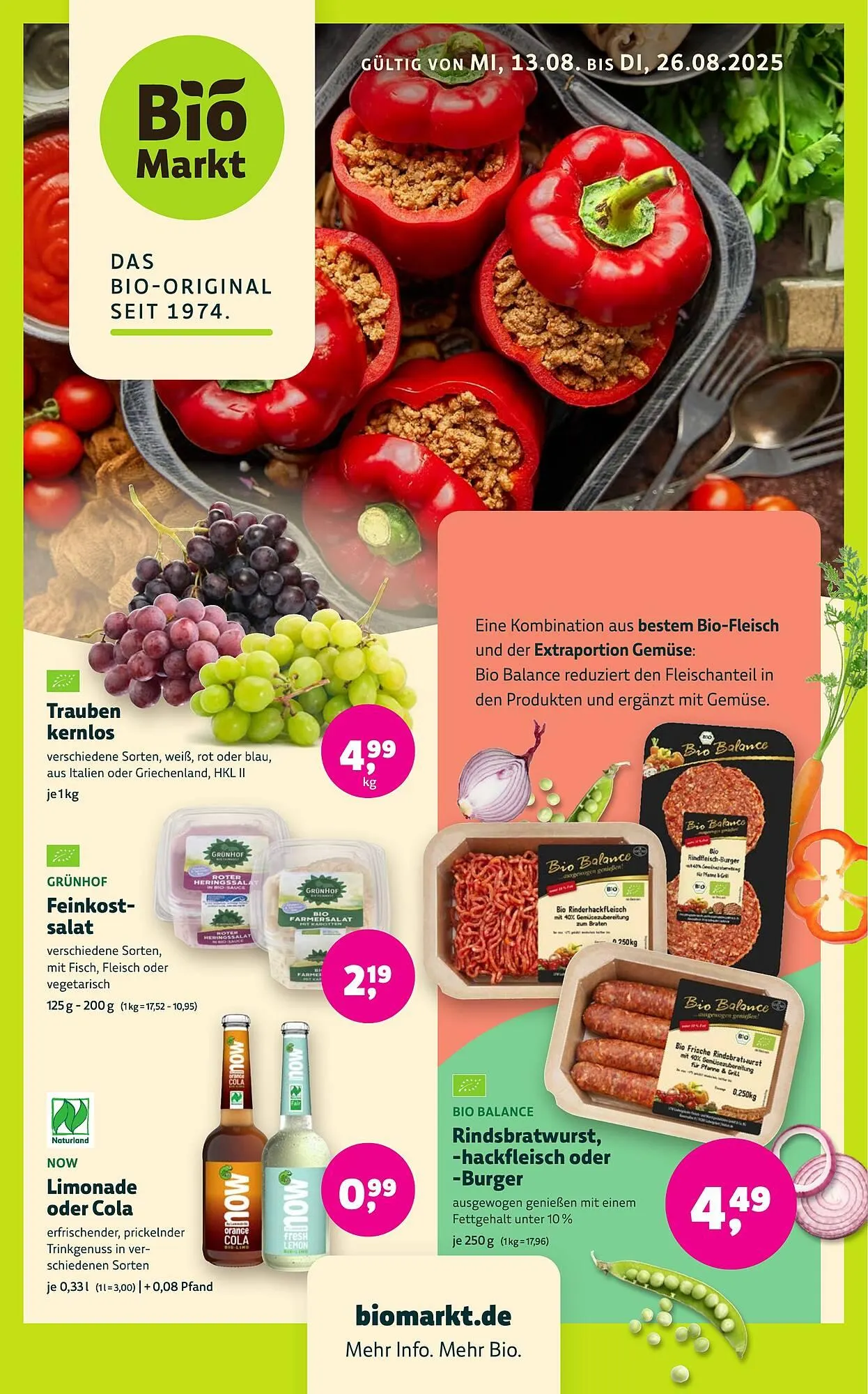 Aleco Biomarkt Prospekt - 1