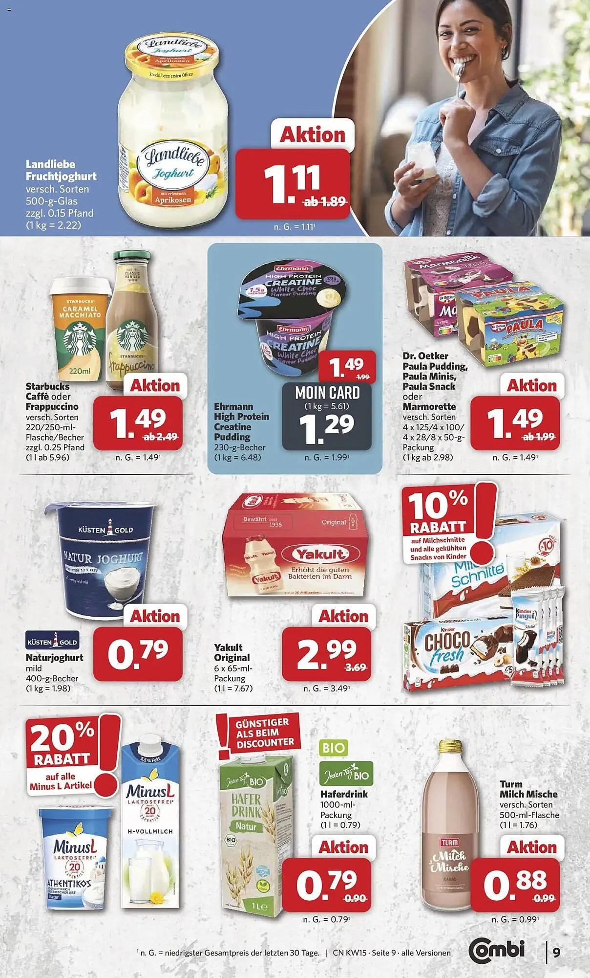 Combi Prospekt von 7. April bis 11. April 2026 - Prospekt seite 9