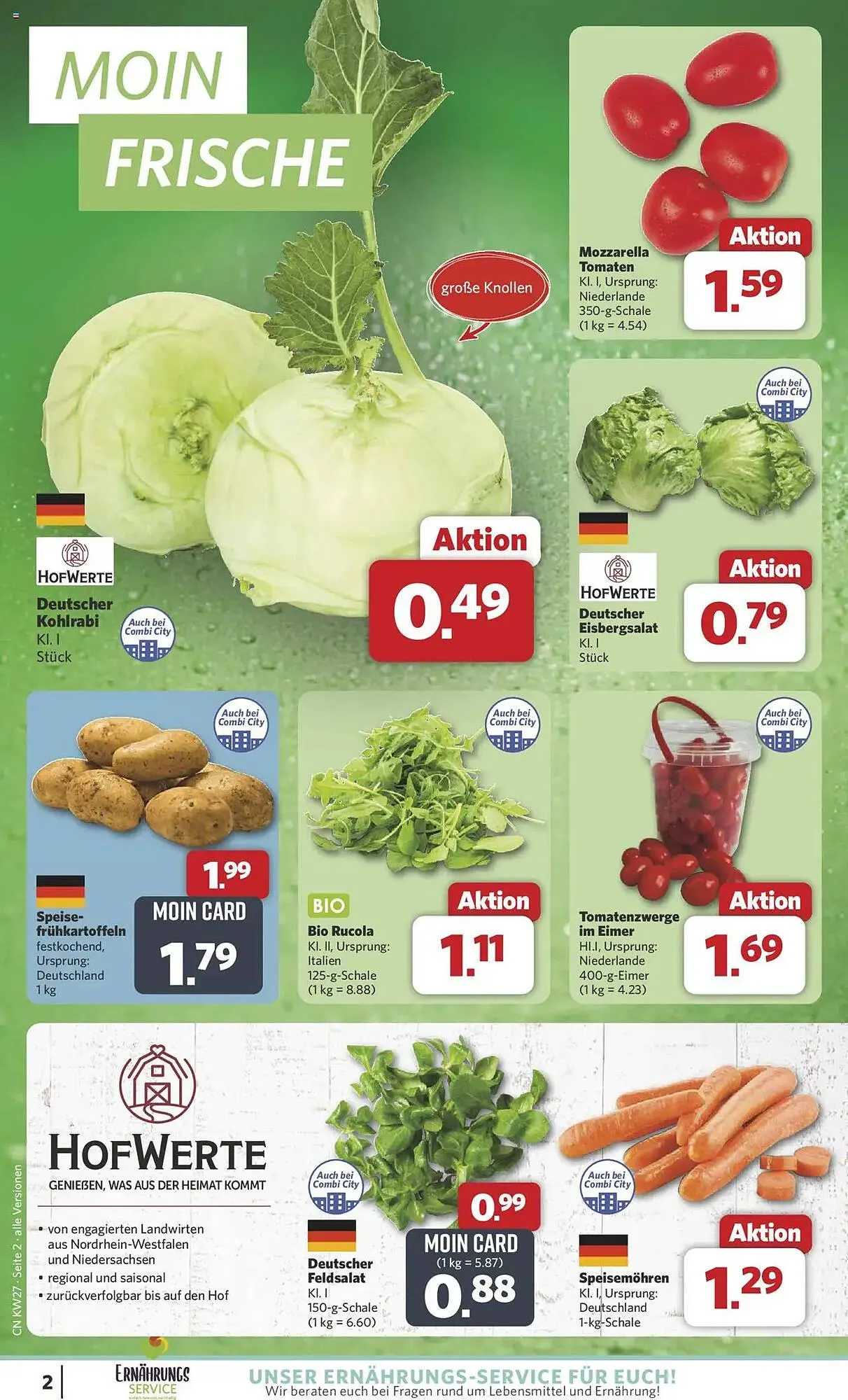 Combi Prospekt von 30. Juni bis 5. Juli 2025 - Prospekt seite 2