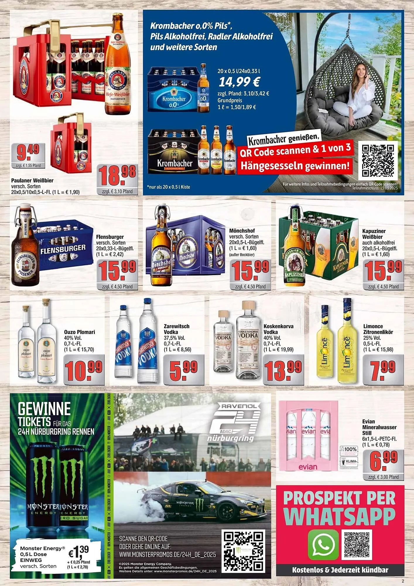 alldrink Prospekt von 3. März bis 16. März 2025 - Prospekt seite 2