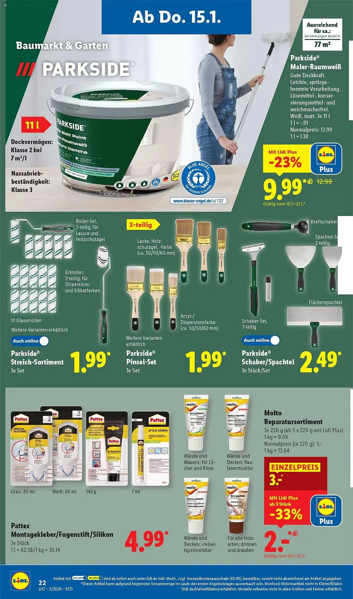 Lidl Prospekt von 12. Januar bis 17. Januar 2026 - Prospekt seite 44