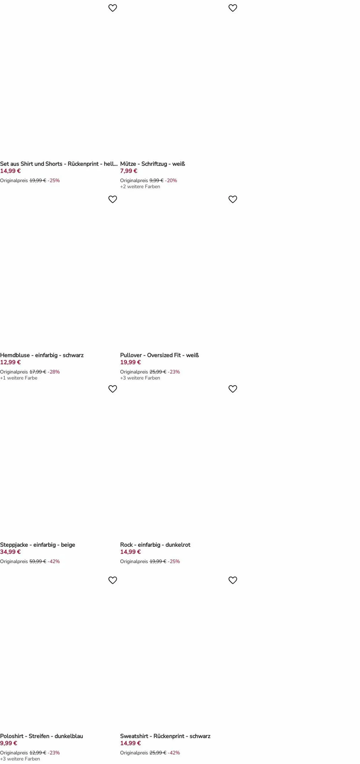 Takko Fashion Aktueller Prospekt von 21. Juli bis 27. Juli 2025 - Prospekt seite 20