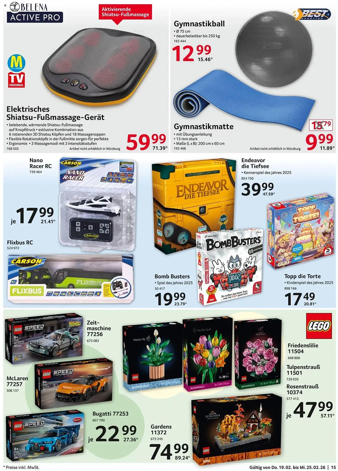 Selgros Prospekt von 19. Februar bis 25. Februar 2026 - Prospekt seite 15