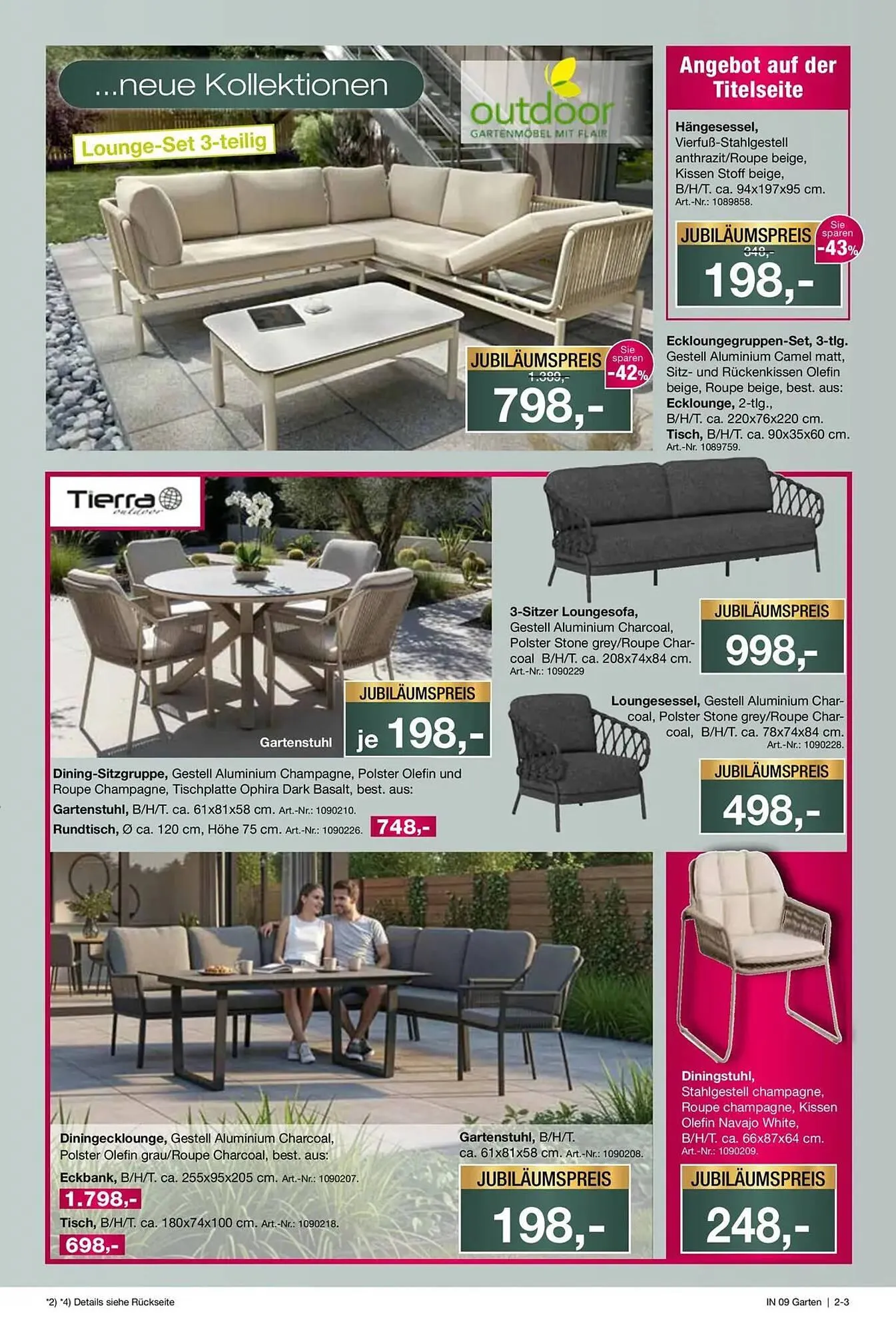 Möbel Inhofer Prospekt von 16. April bis 2. Mai 2026 - Prospekt seite 3