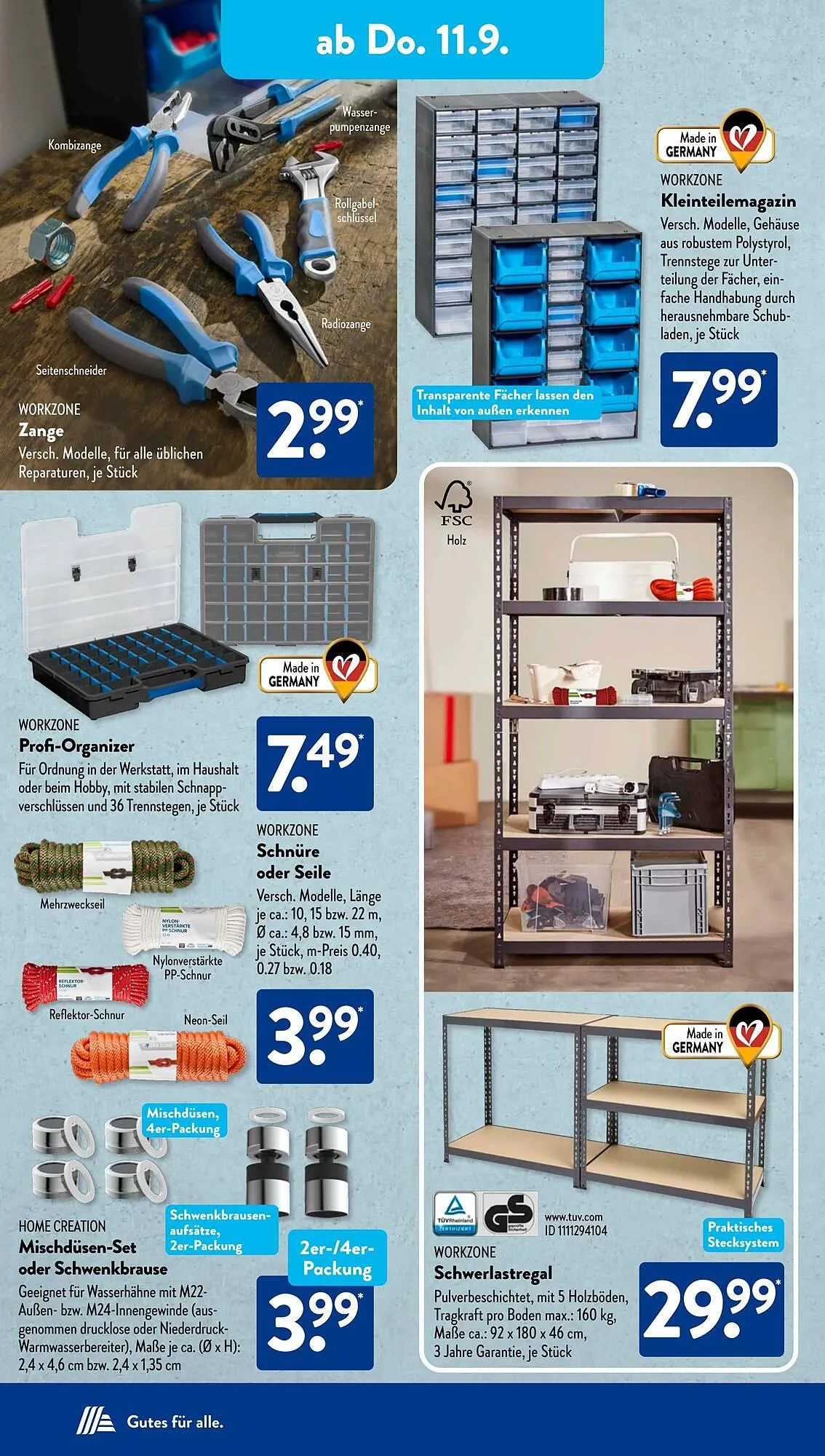 Aldi Süd Prospekt von 8. September bis 14. September 2025 - Prospekt seite 7