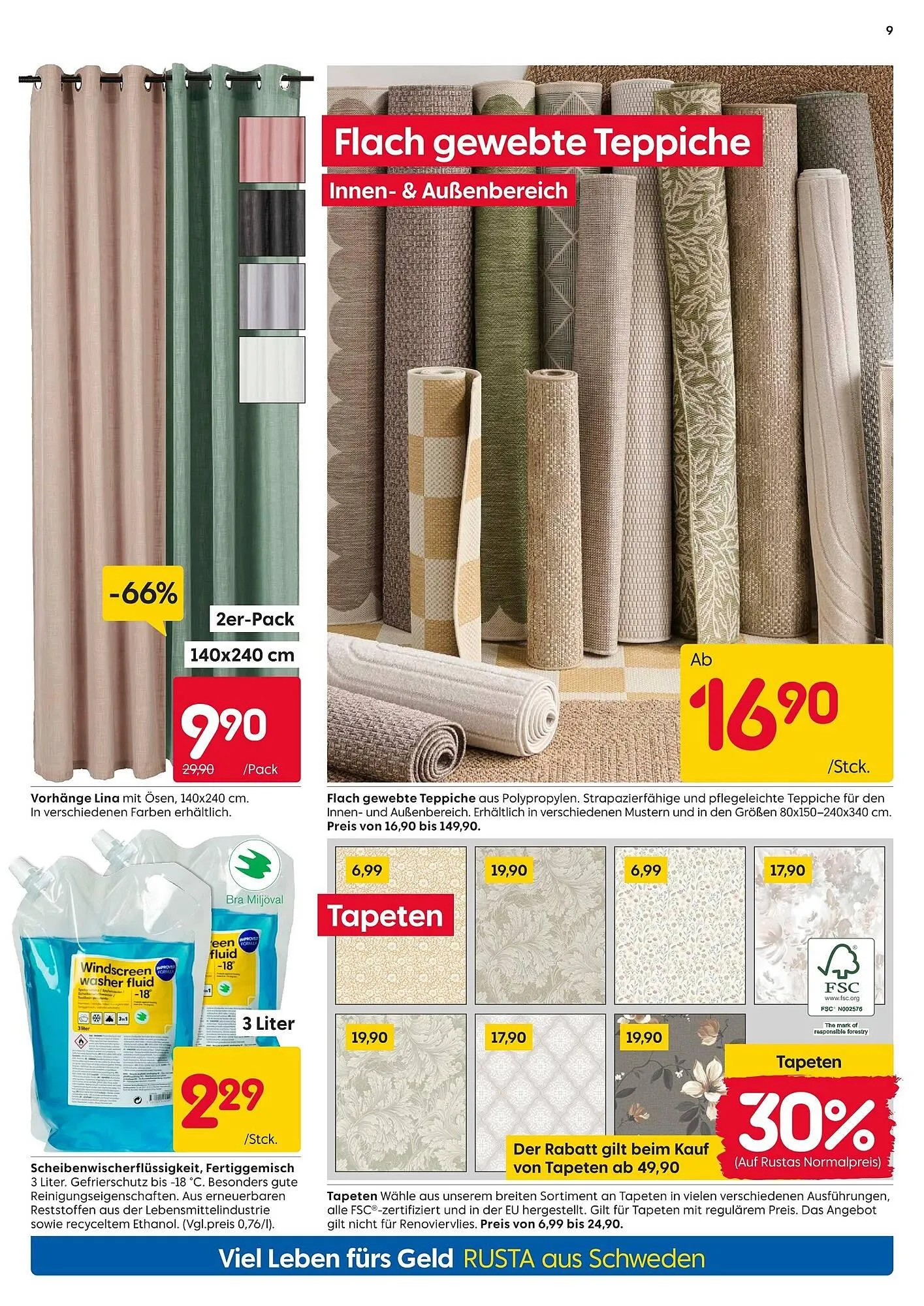 Rusta Prospekt von 28. März bis 3. April 2026 - Prospekt seite 9