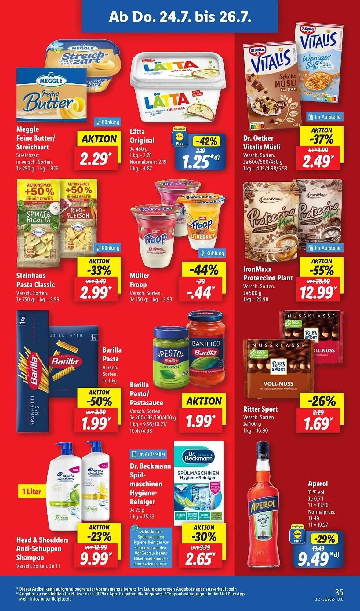 Lidl Prospekt von 21. Juli bis 26. Juli 2025 - Prospekt seite 57