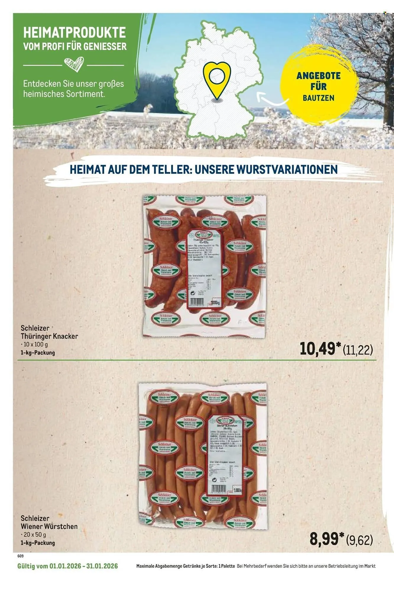 METRO Prospekt von 1. Januar bis 31. Januar 2026 - Prospekt seite 120