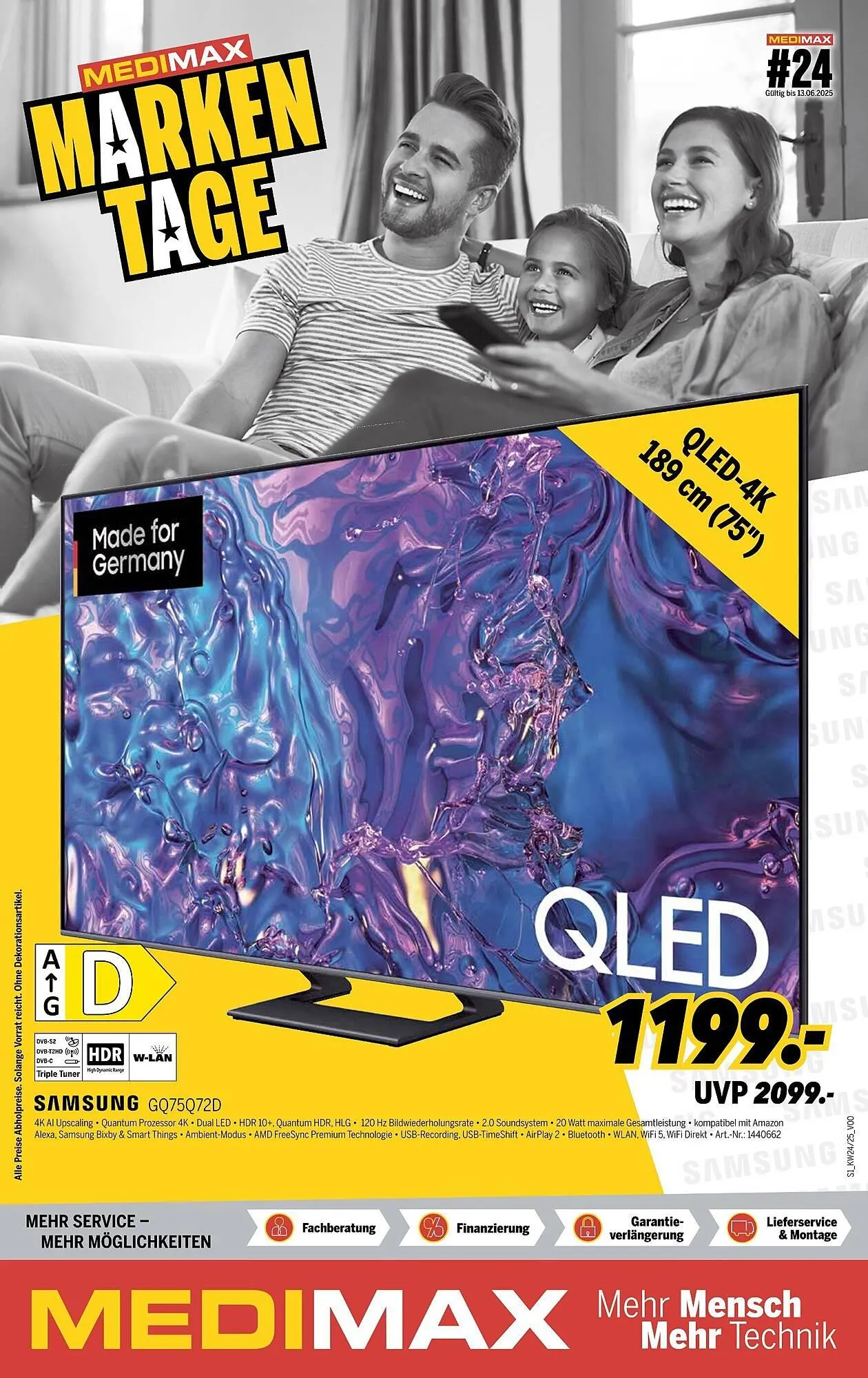 MEDIMAX Prospekt von 6. Juni bis 13. Juni 2025 - Prospekt seite 1