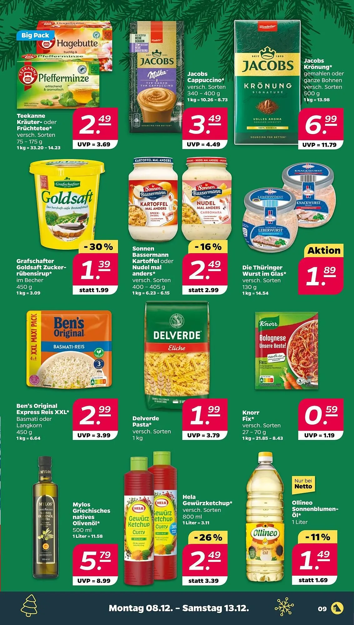 NETTO Prospekt von 8. Dezember bis 13. Dezember 2025 - Prospekt seite 9