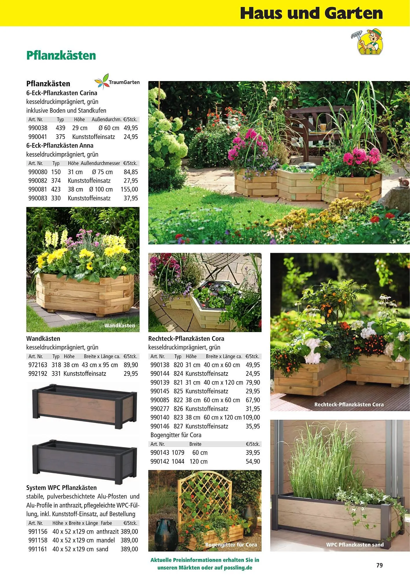 Holz Possling Prospekt von 1. April bis 31. Juli 2026 - Prospekt seite 79