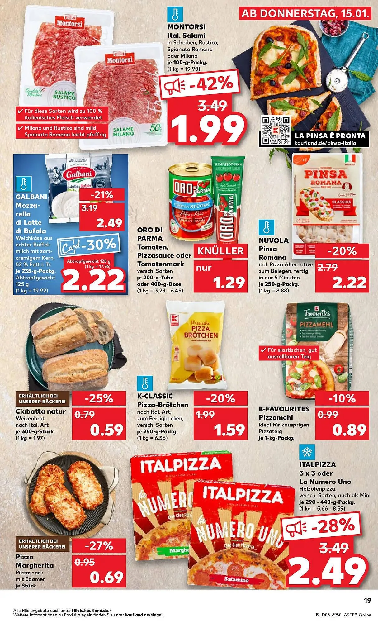 Kaufland Prospekt von 18. Januar bis 21. Januar 2026 - Prospekt seite 19