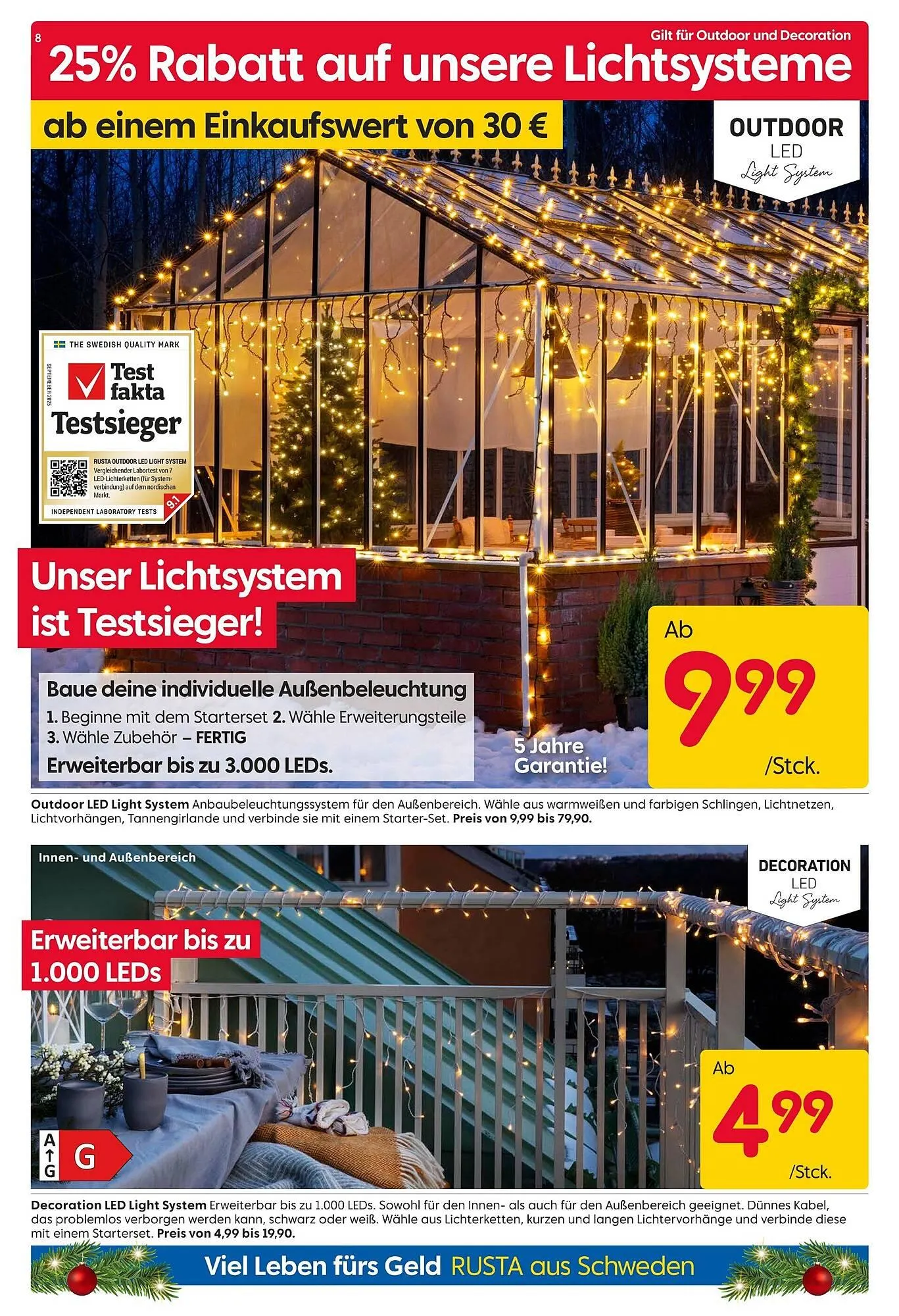 Rusta Prospekt von 15. November bis 21. November 2025 - Prospekt seite 8