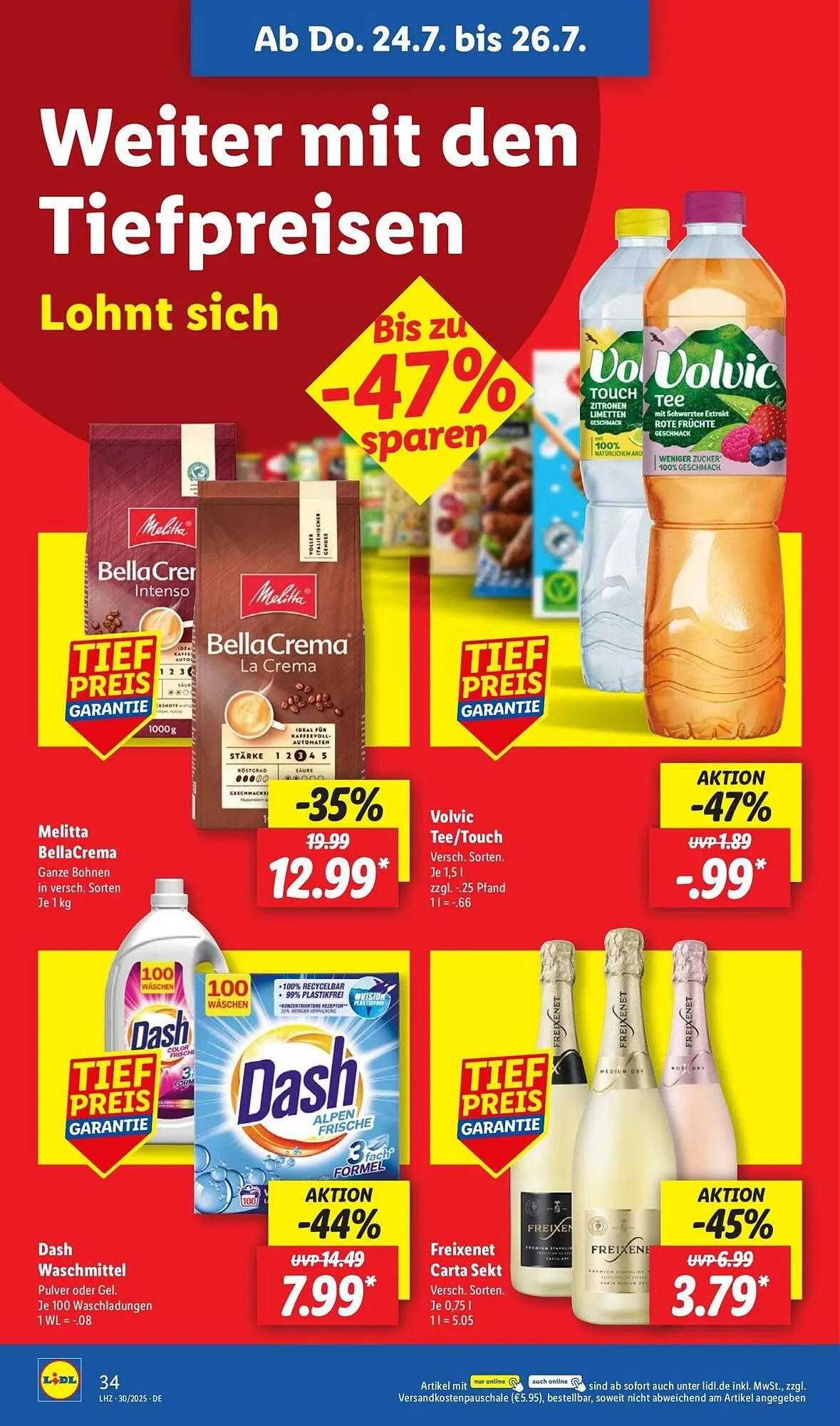 Lidl Prospekt von 21. Juli bis 26. Juli 2025 - Prospekt seite 56