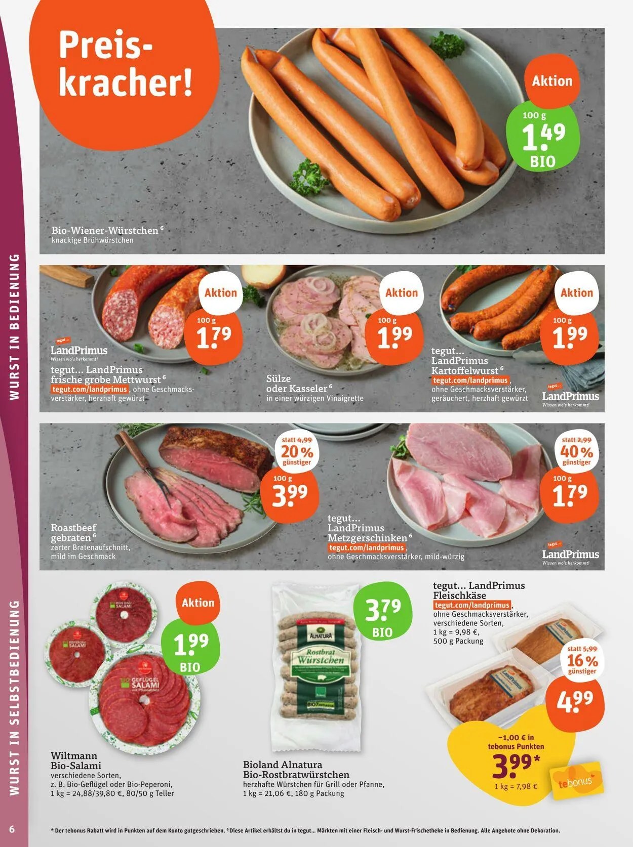 Tegut Aktueller Prospekt von 26. Mai bis 1. Juni 2025 - Prospekt seite 8