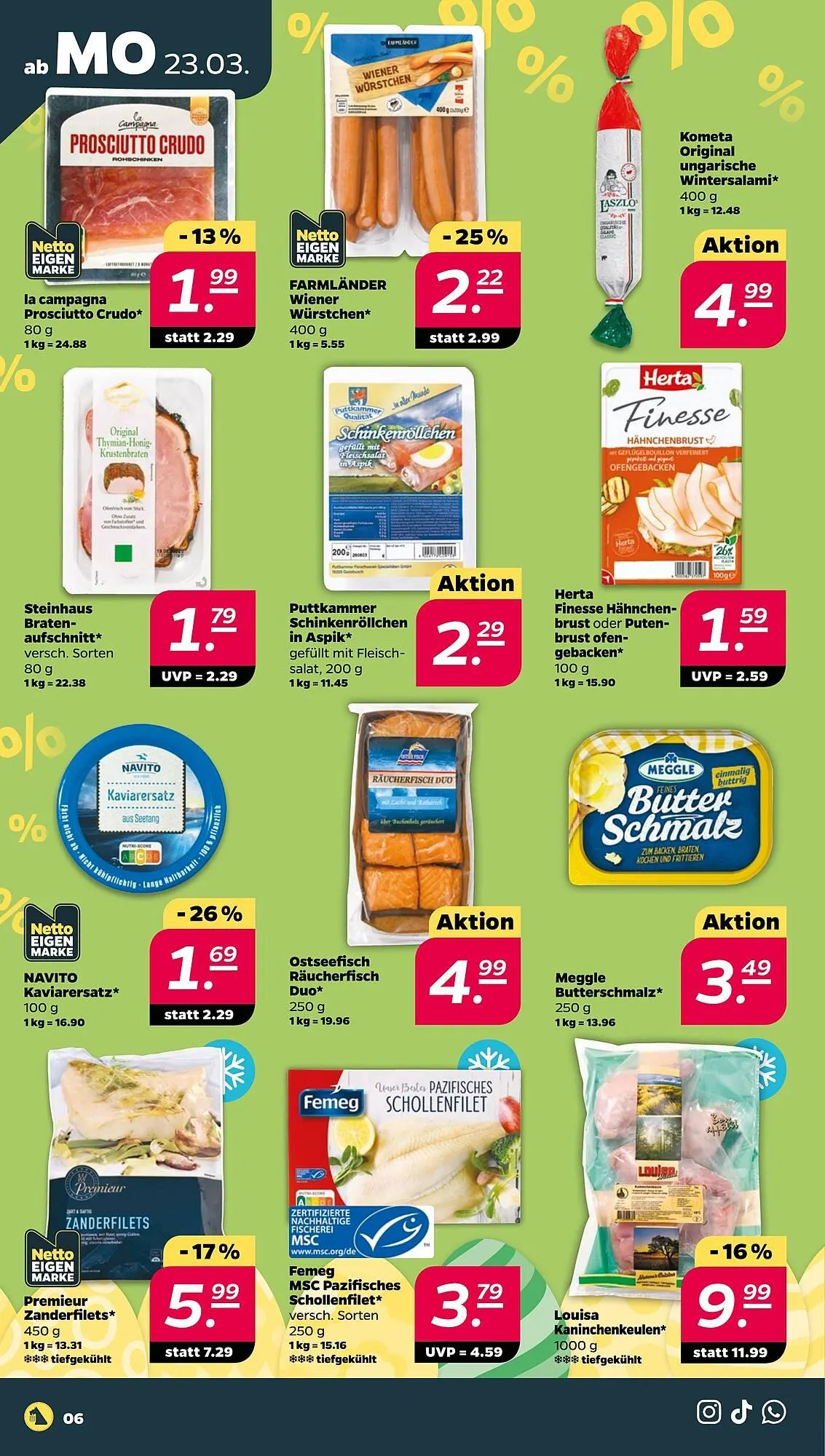 NETTO Prospekt von 23. März bis 28. März 2026 - Prospekt seite 6