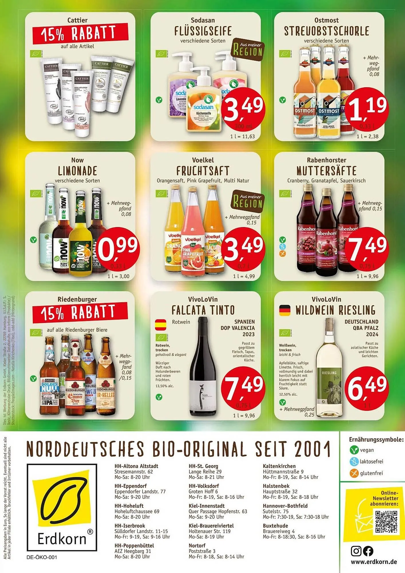 Erdkorn Biomarkt Prospekt von 27. März bis 23. April 2025 - Prospekt seite 6