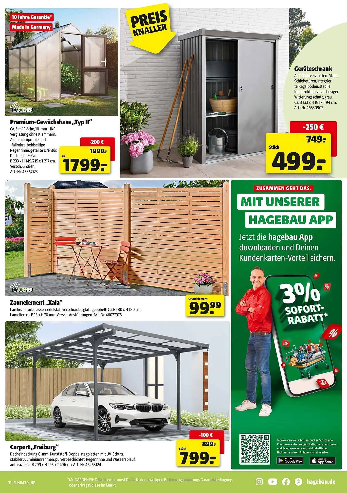 Hagebau Prospekt von 9. Mai bis 16. Mai 2026 - Prospekt seite 11
