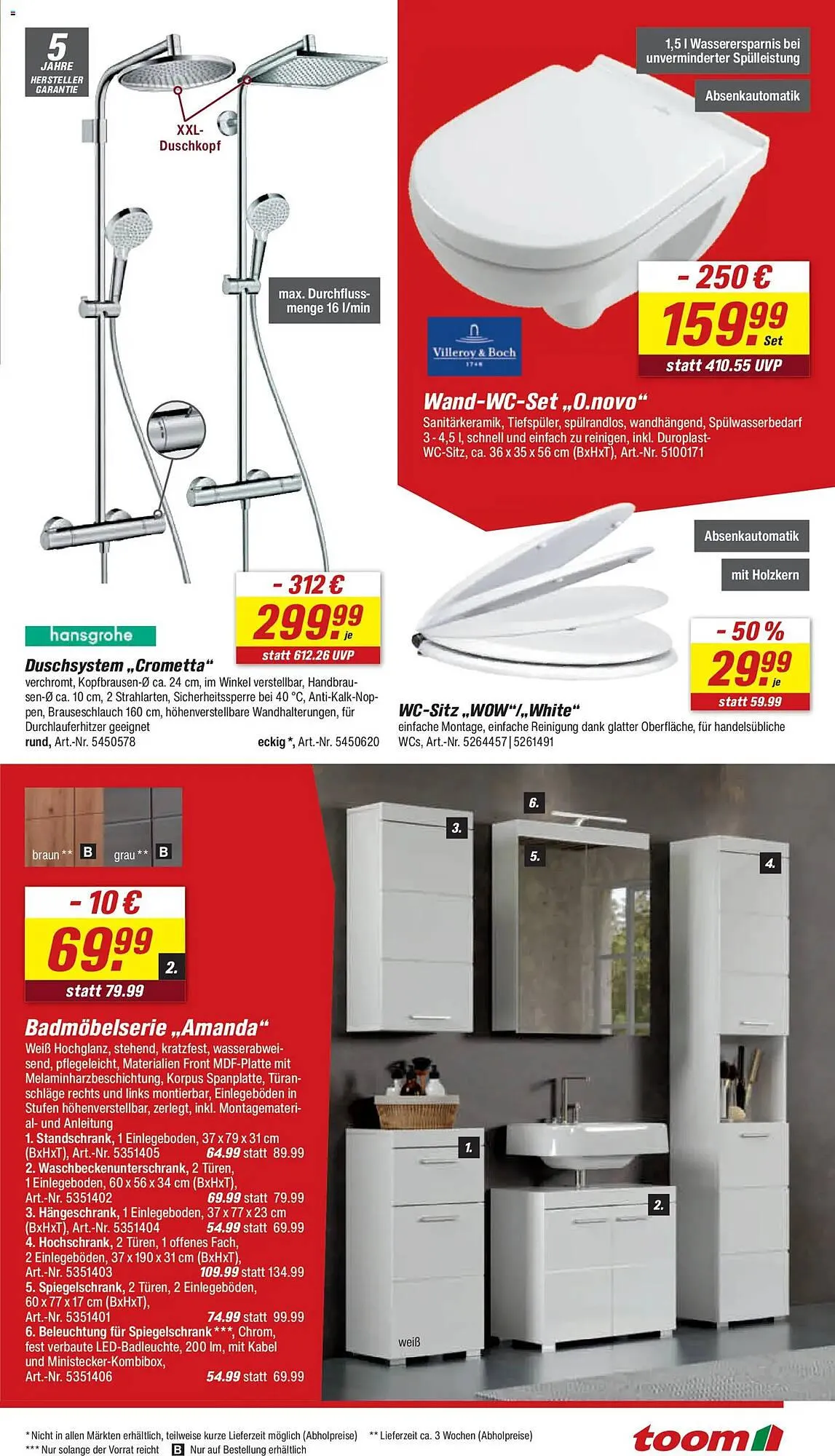 Toom Baumarkt Prospekt von 4. April bis 10. April 2026 - Prospekt seite 21