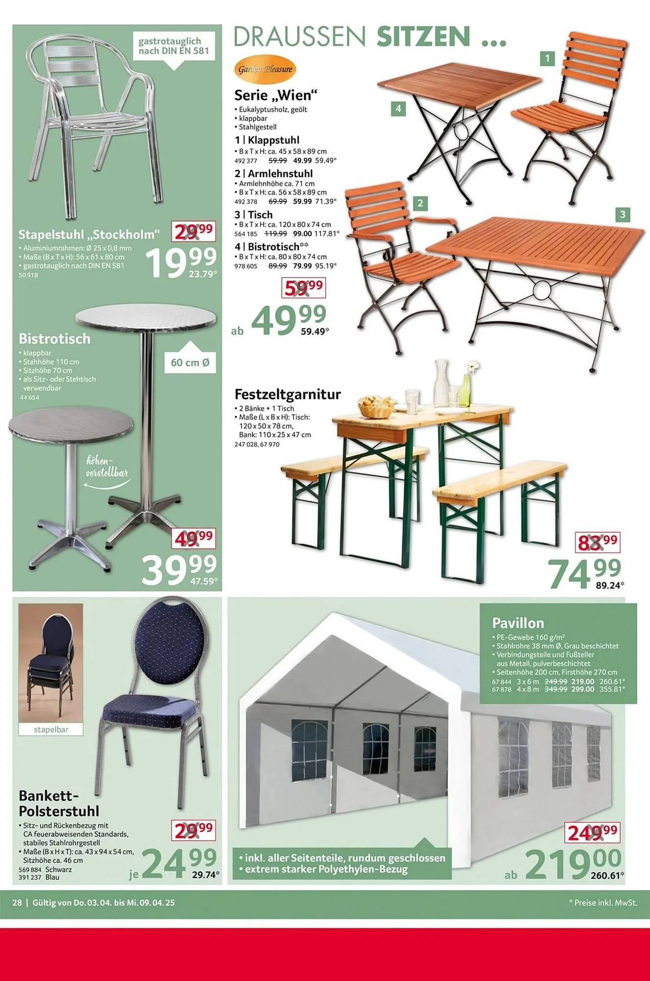 Selgros Prospekt von 3. April bis 10. April 2025 - Prospekt seite 28