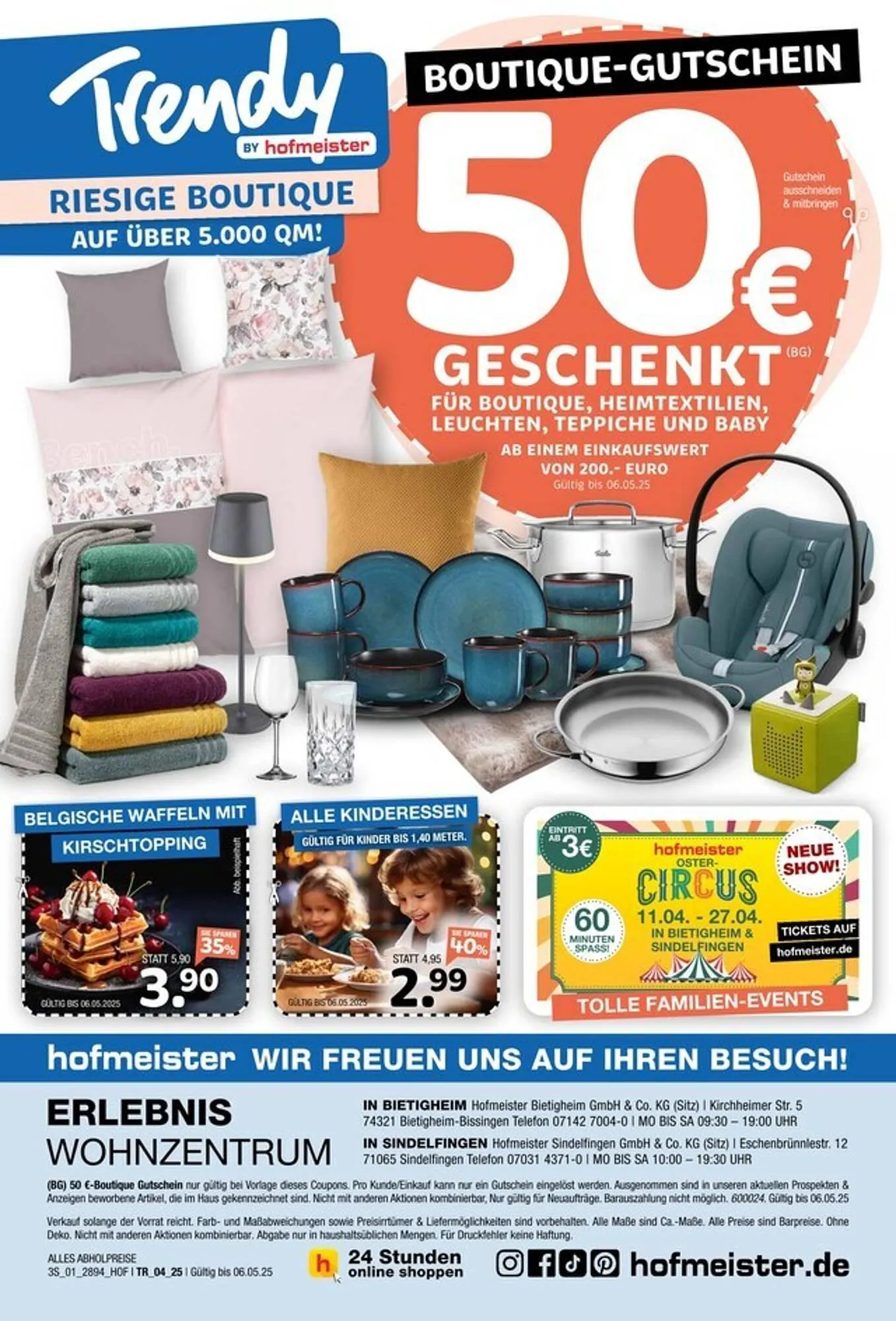 Hofmeister Prospekt von 9. April bis 6. Mai 2025 - Prospekt seite 8