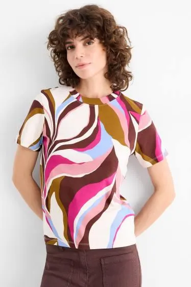 T-shirt - relaxed fit - patterned