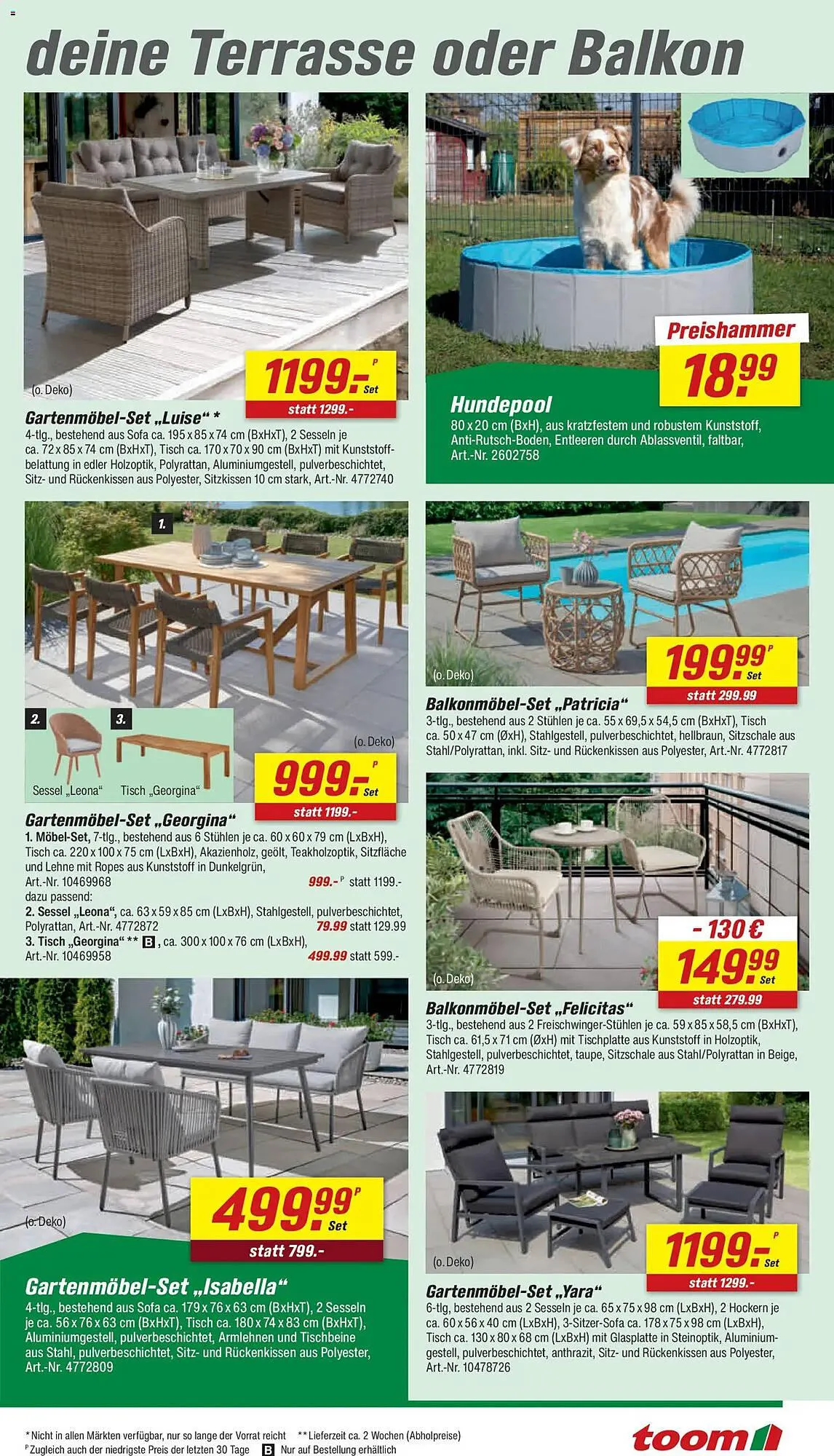 Toom Baumarkt Prospekt von 25. April bis 1. Mai 2026 - Prospekt seite 17