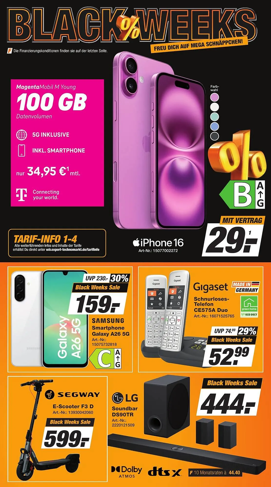 Expert Technomarkt Prospekt von 14. November bis 26. November 2025 - Prospekt seite 8