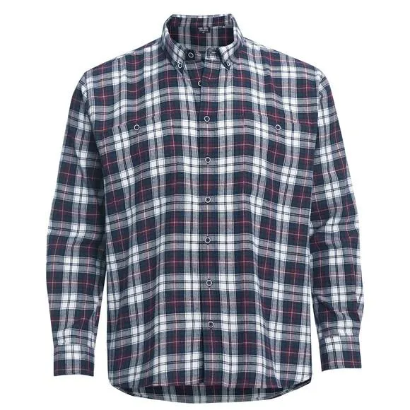 Herren Flanellhemd in Regular Fit