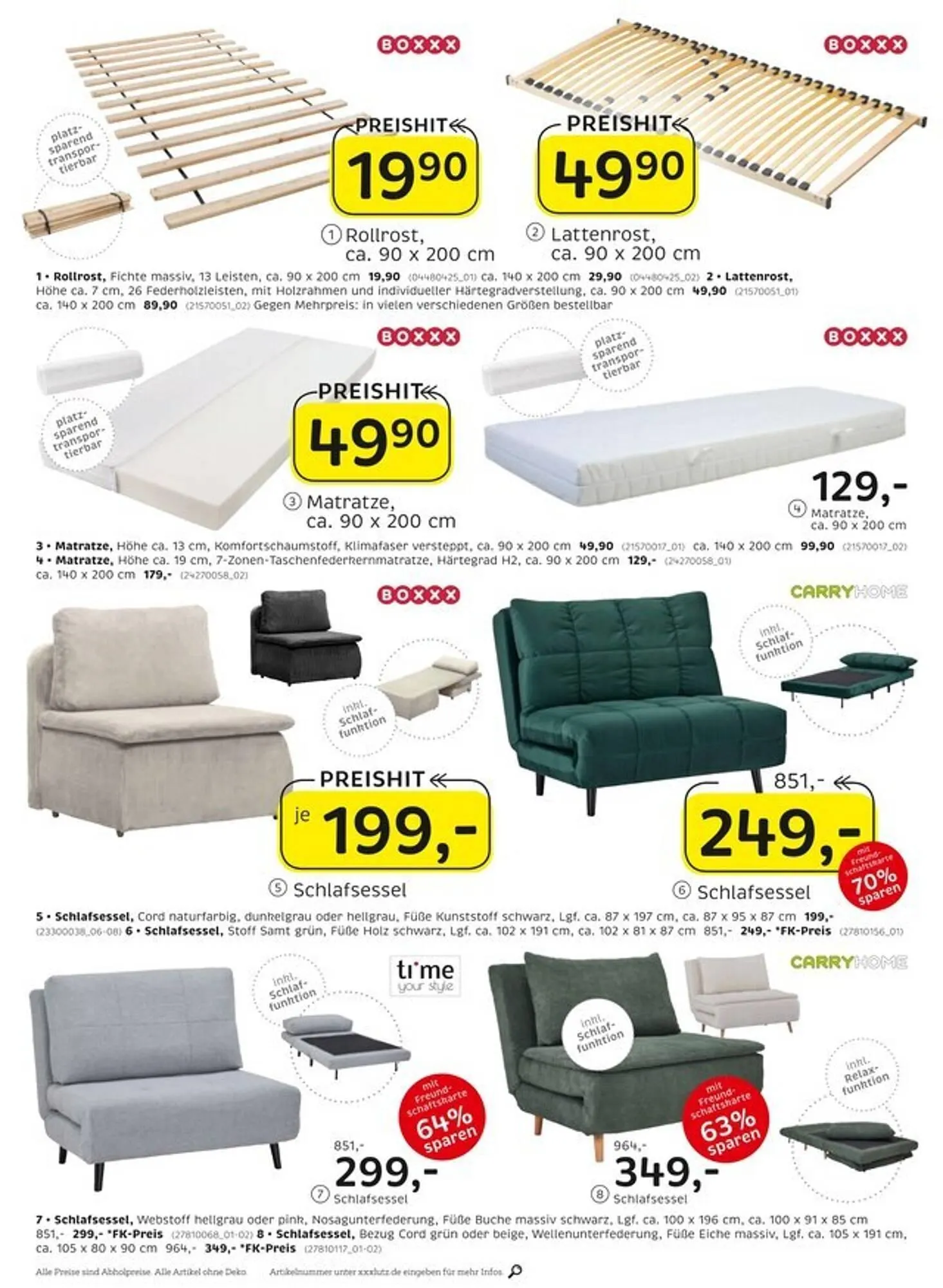 XXXLutz Prospekt von 30. Juni bis 13. Juli 2025 - Prospekt seite 6