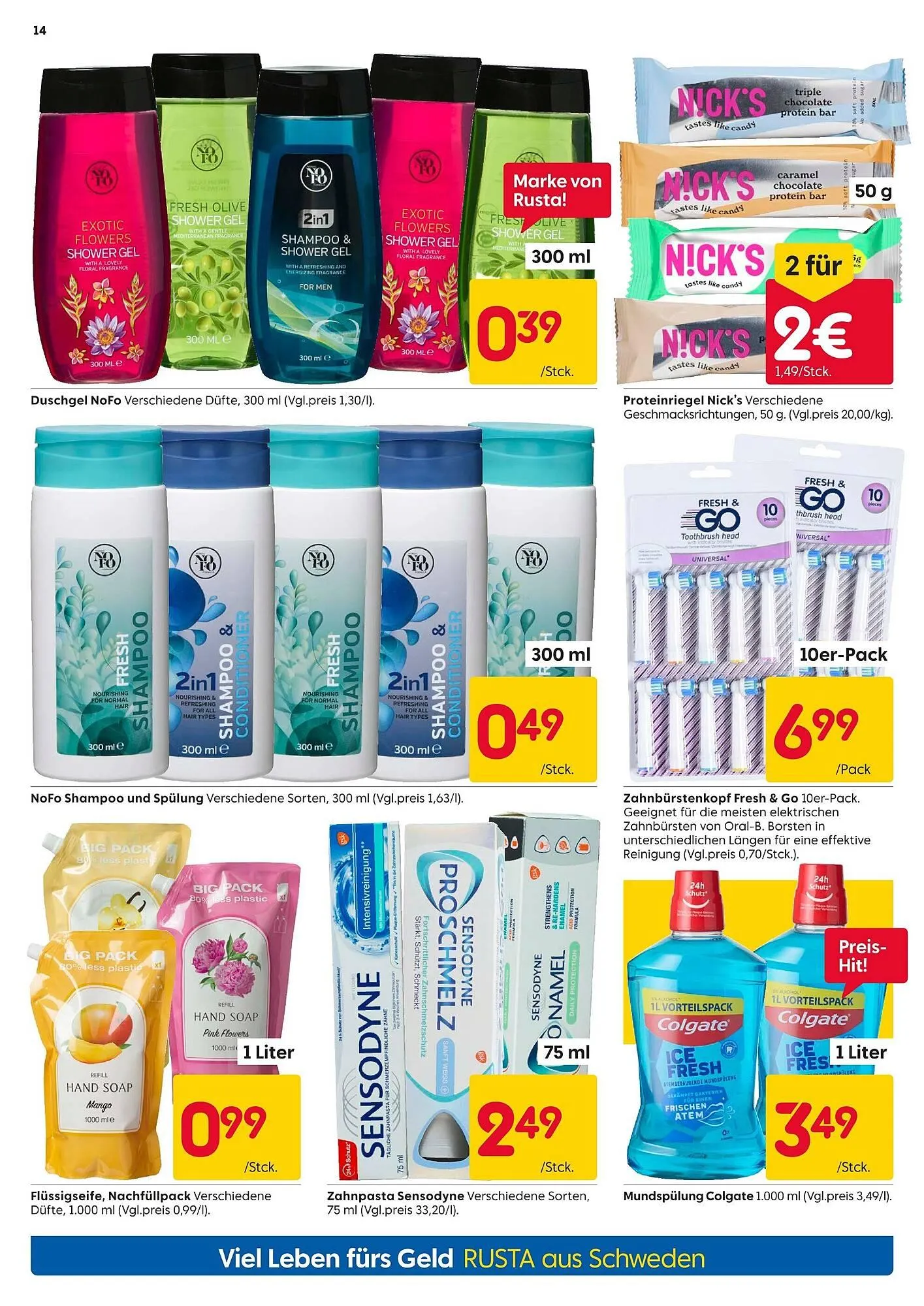 Rusta Prospekt von 28. März bis 3. April 2026 - Prospekt seite 14