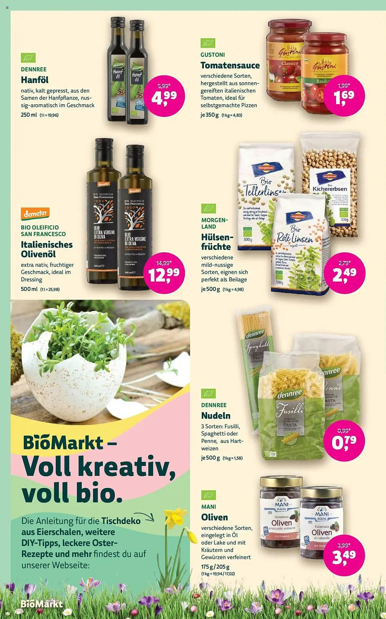 Biomarkt Prospekt von 9. April bis 22. April 2025 - Prospekt seite 8