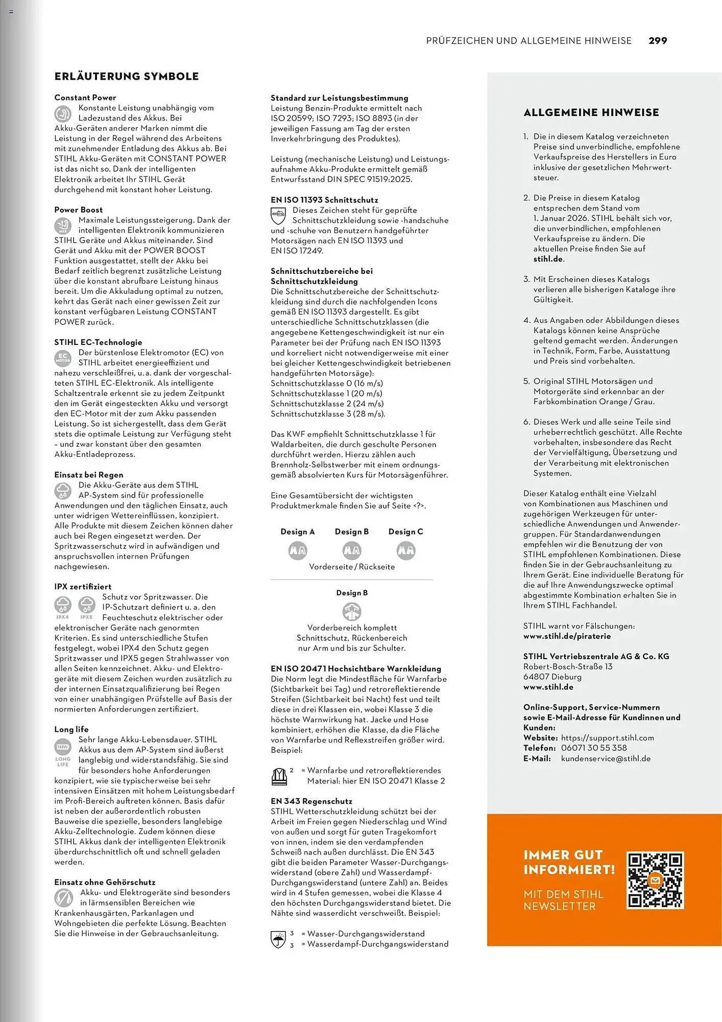 STIHL Prospekt von 1. Januar bis 31. Dezember 2026 - Prospekt seite 299