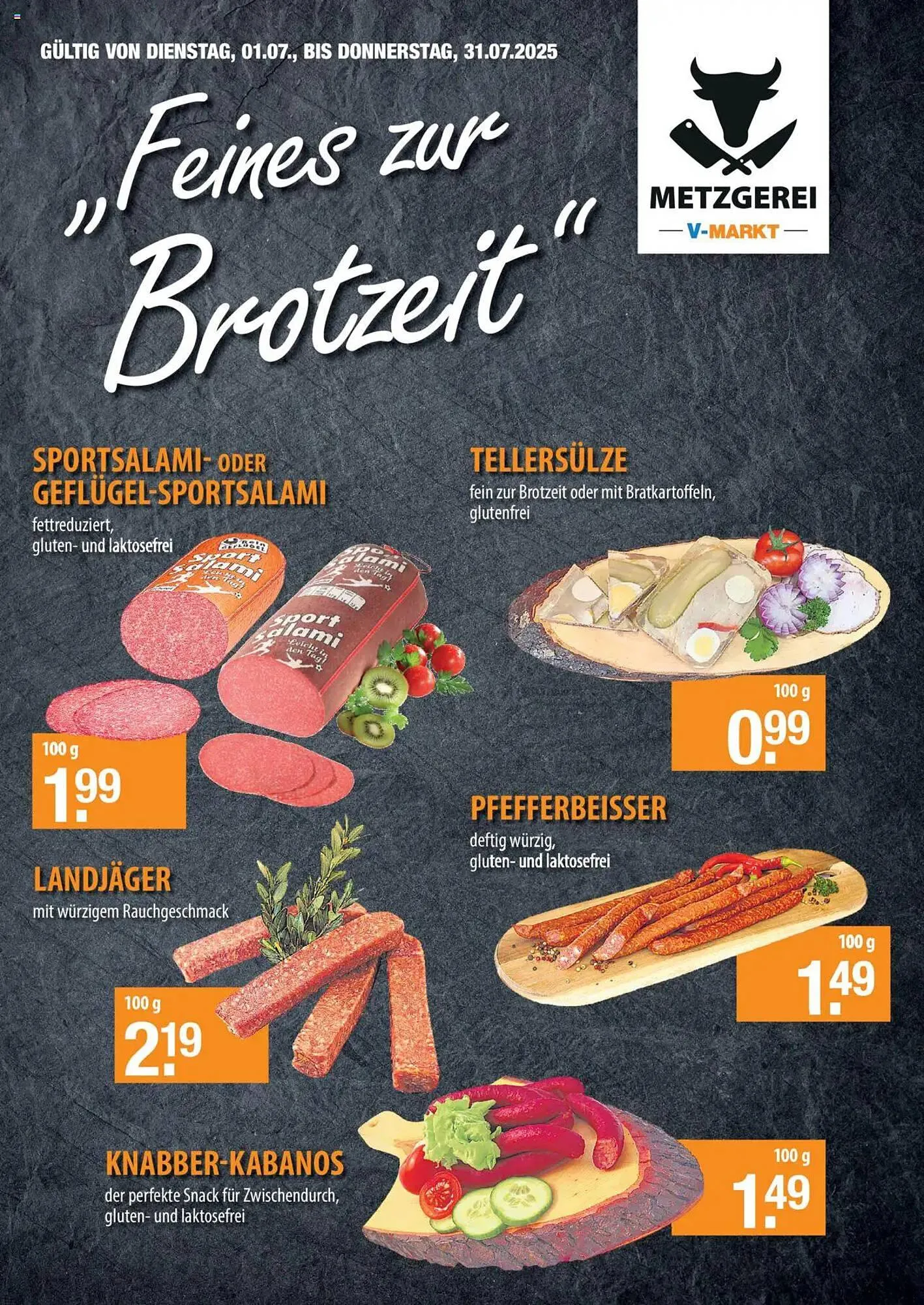 V Markt Prospekt von 1. Juli bis 31. Juli 2025 - Prospekt seite 2