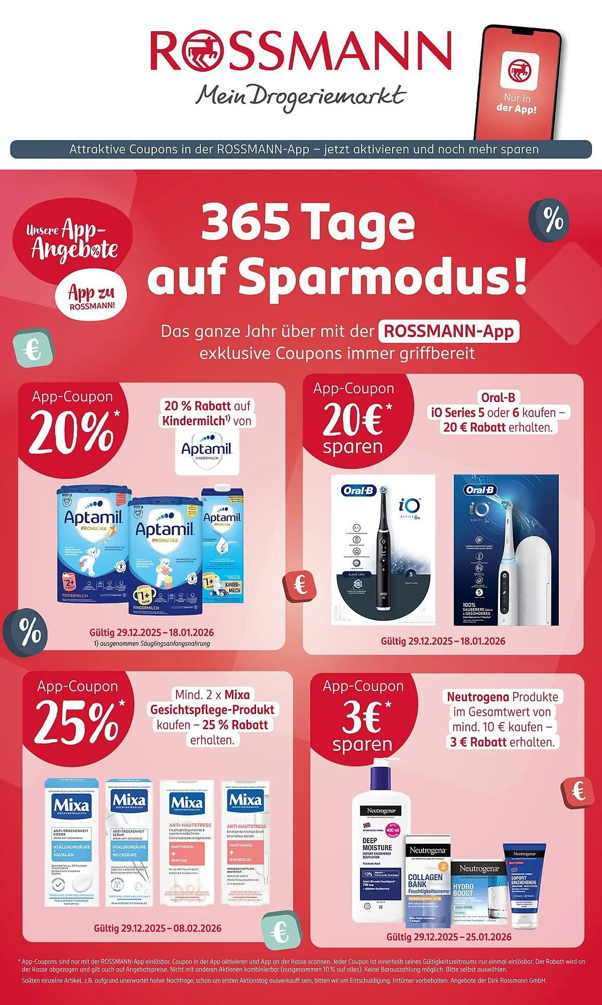 Rossmann Prospekt von 29. Dezember bis 2. Januar 2026 - Prospekt seite 1