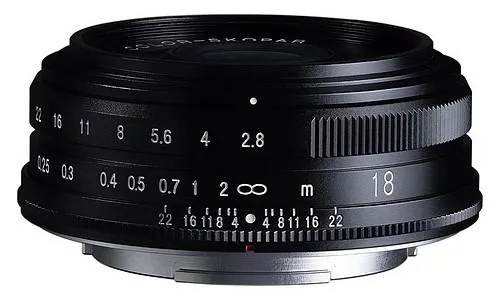 Voigtländer Color-Skopar 18/2,8 schwarz Fujifilm X-Mount