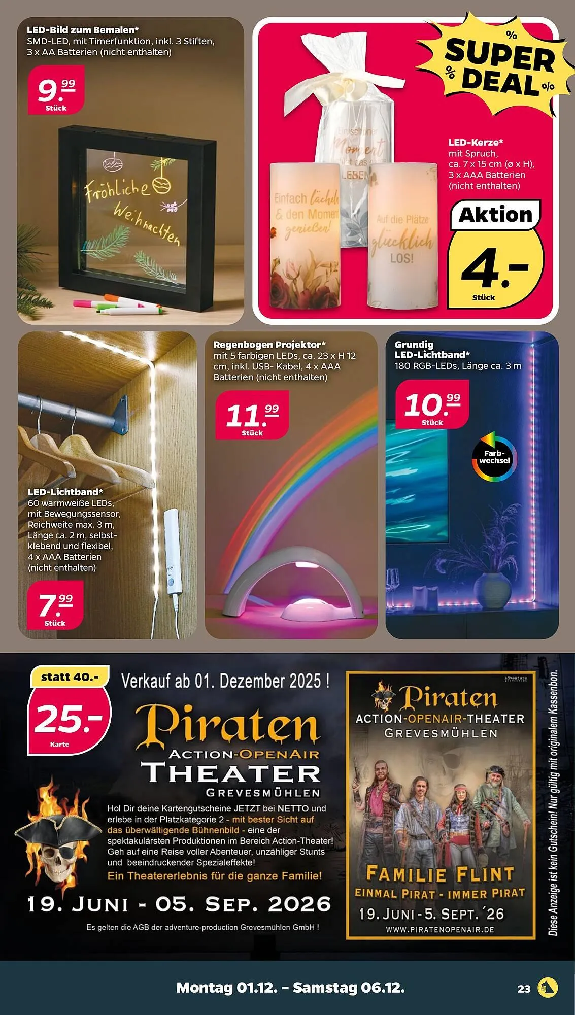 NETTO Prospekt von 1. Dezember bis 6. Dezember 2025 - Prospekt seite 25