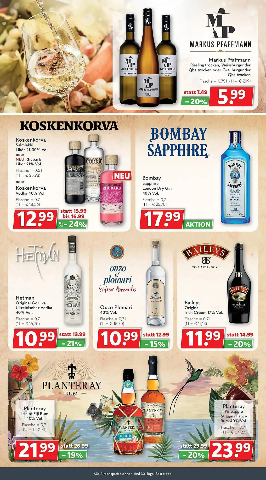 Getränkeland Prospekt von 15. März bis 28. März 2026 - Prospekt seite 7