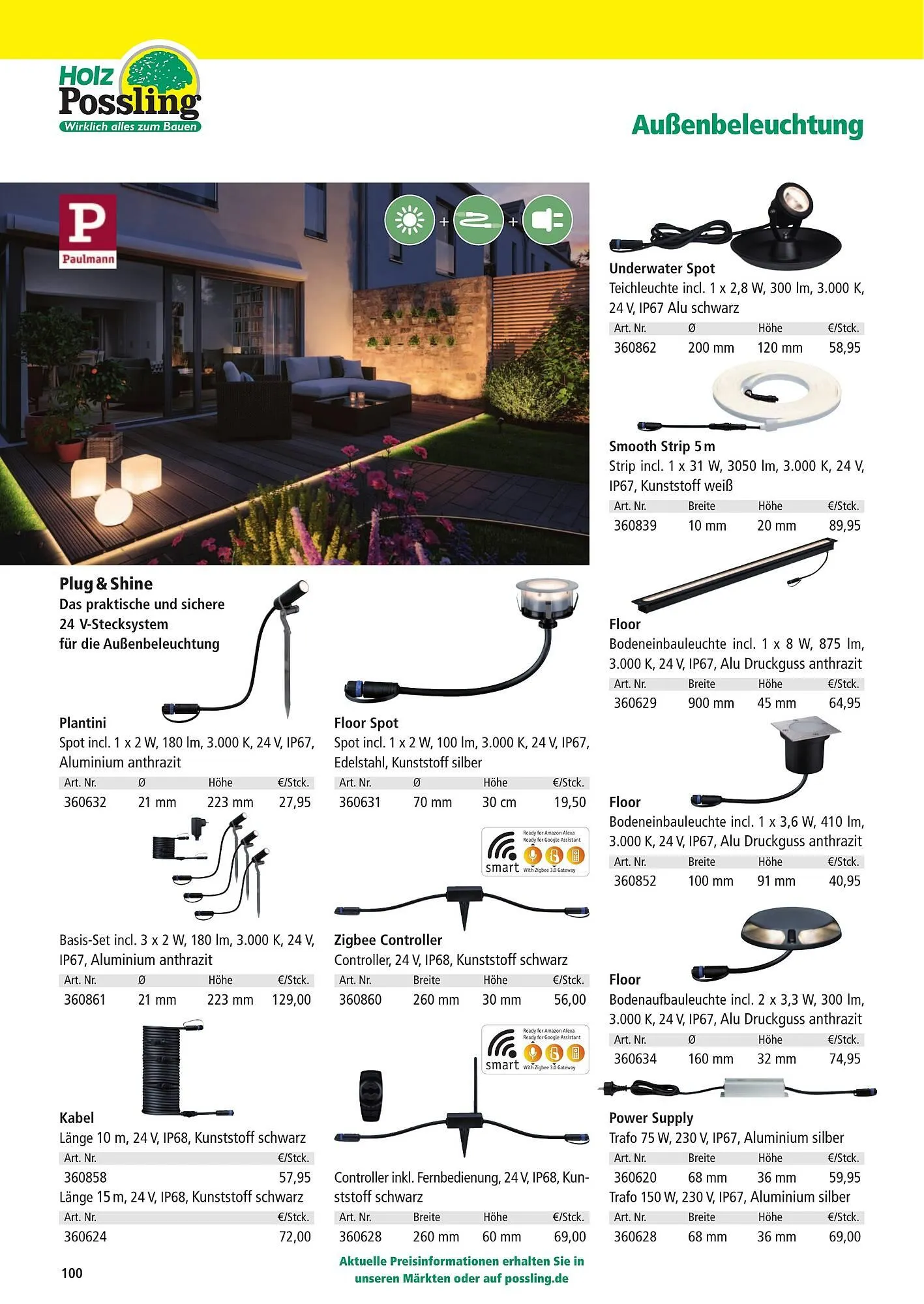 Holz Possling Prospekt von 1. April bis 31. Juli 2026 - Prospekt seite 100