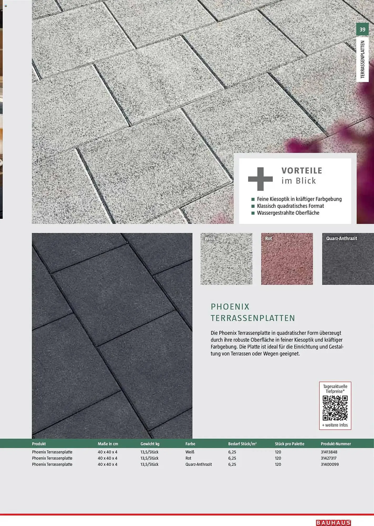 Bauhaus Prospekt von 2. März bis 30. Juni 2026 - Prospekt seite 39