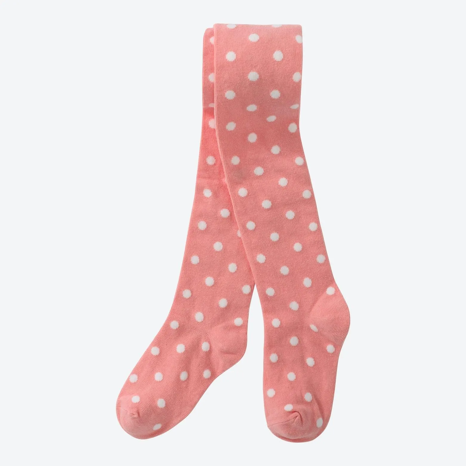 Kinder-Mädchen-Strumpfhose mit Pünktchen
