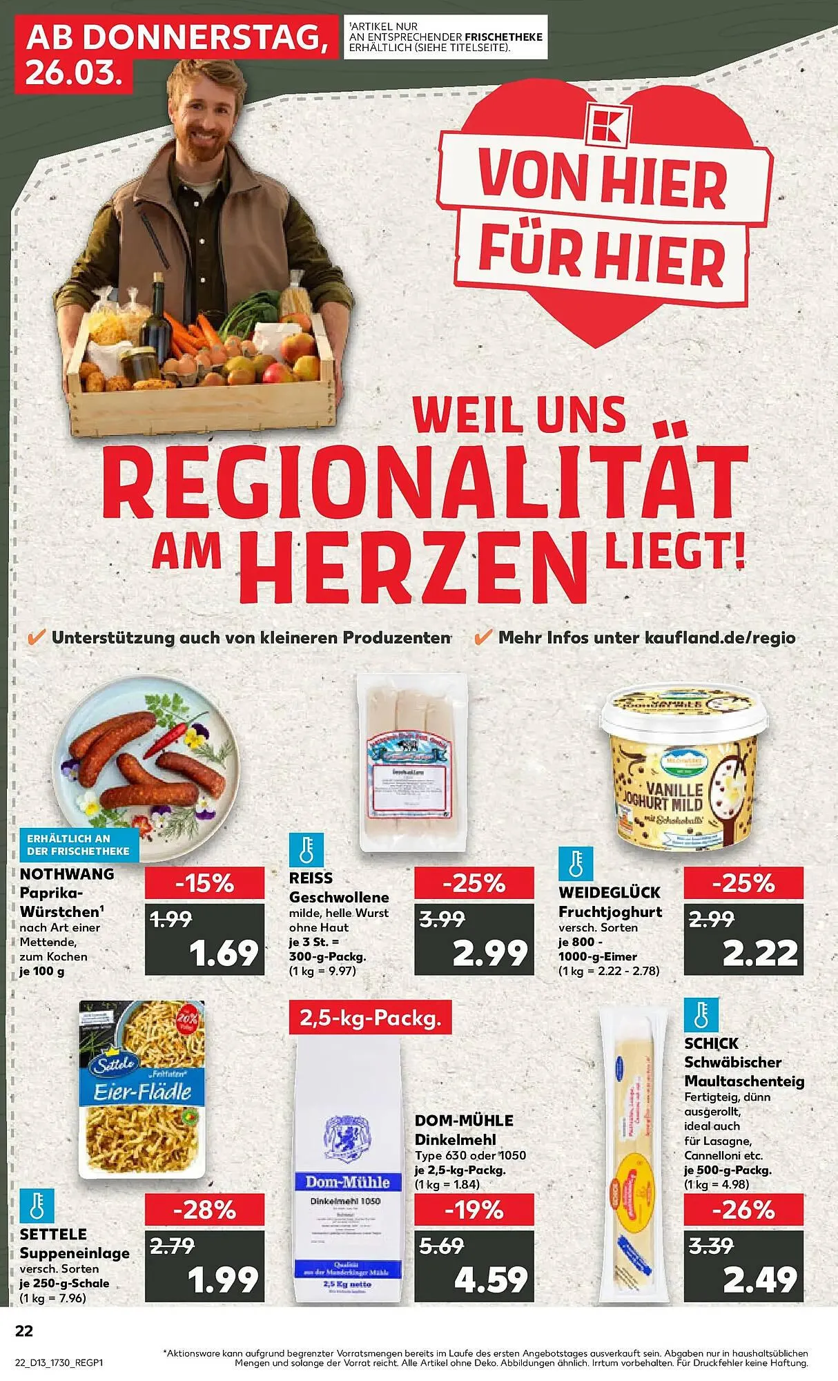 Kaufland Prospekt von 23. März bis 25. März 2026 - Prospekt seite 34